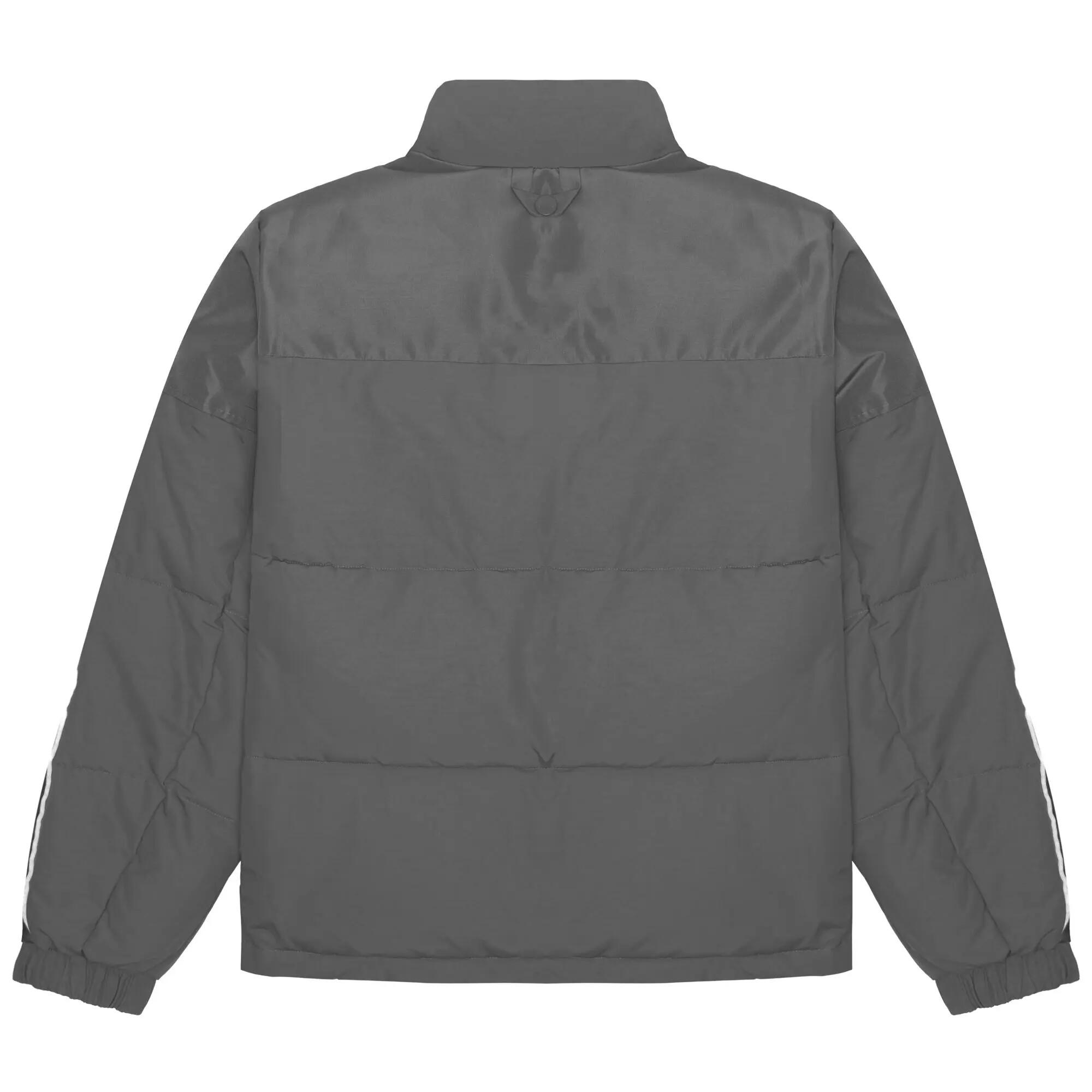 Giubbotto da uomo in cotone grigio da streetwear sportivo 3/6