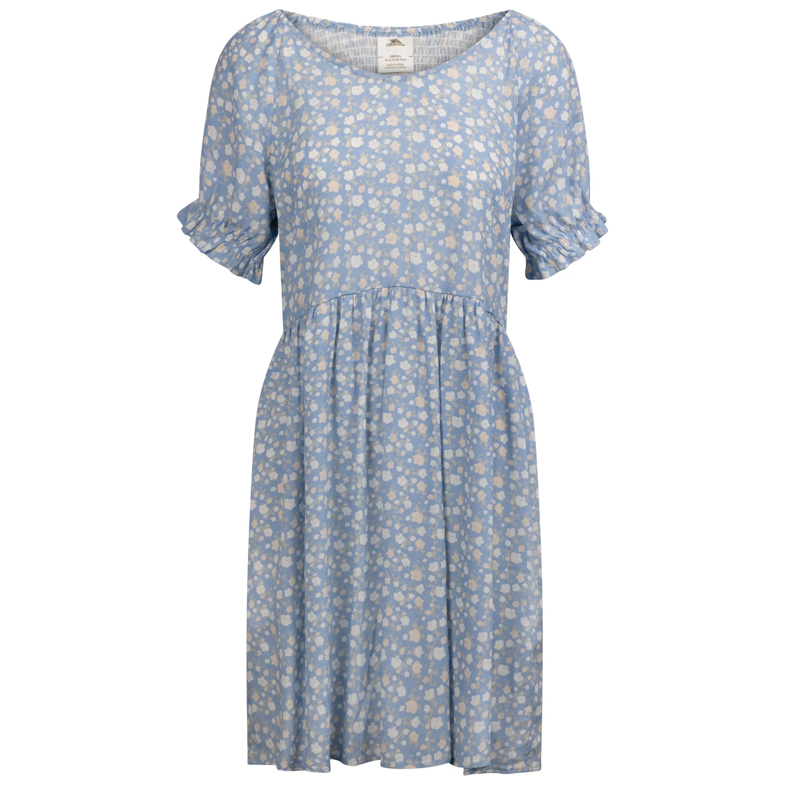 Women's Short Length Short Sleeves Dress - Margaret 1/5