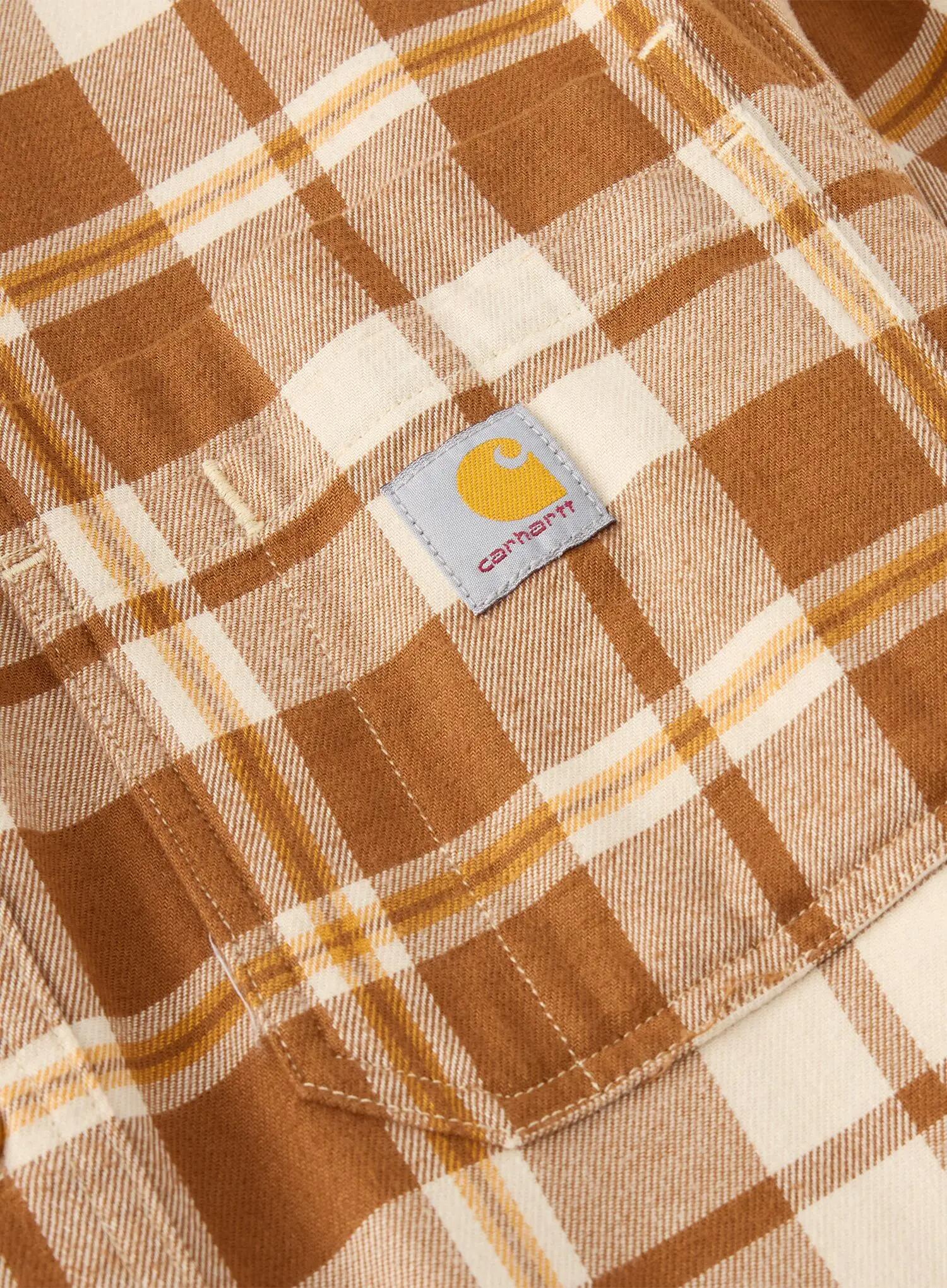Koszula Carhartt Hamilton Relaxed LS Plaid Shirt 6/7