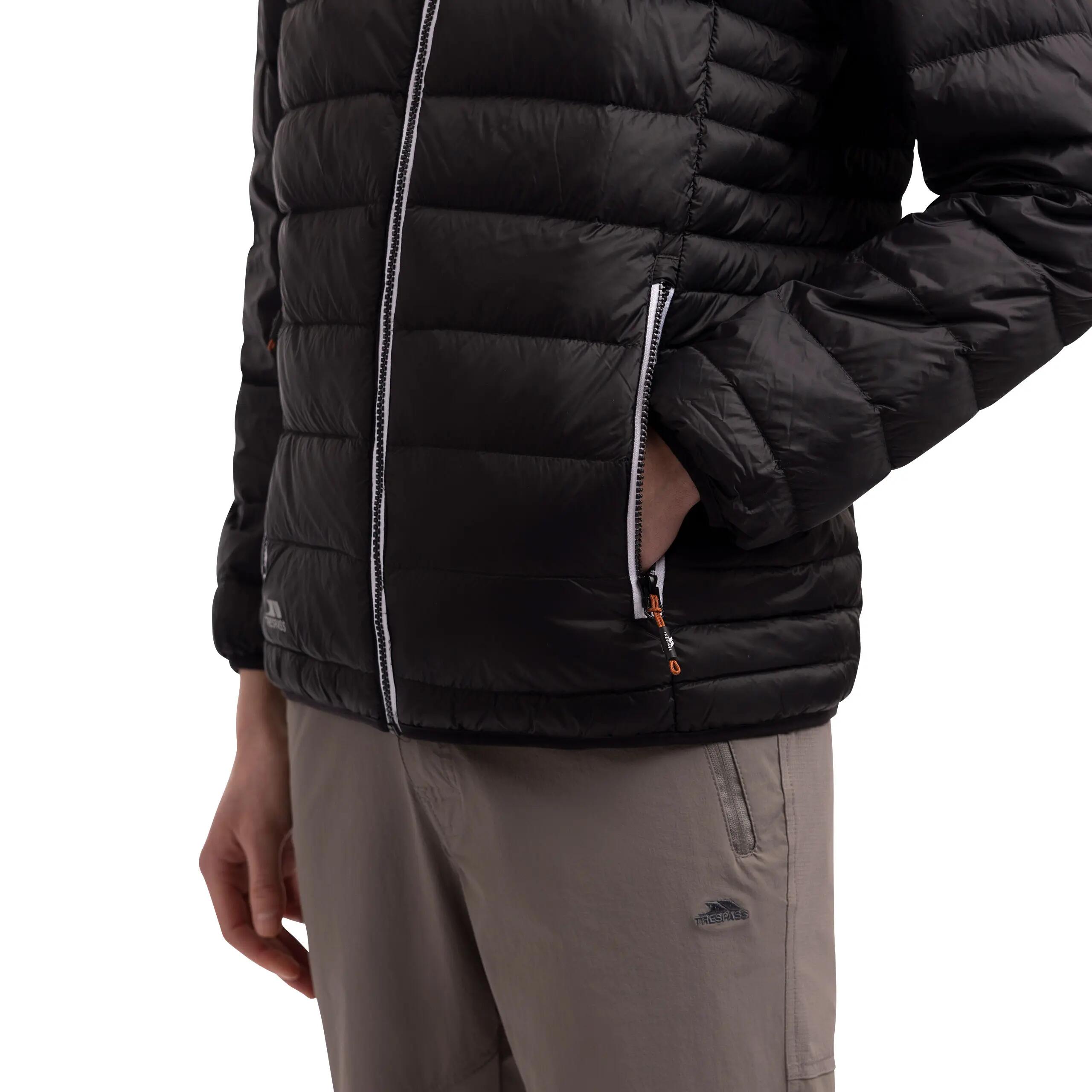 Mens Down Jacket Lightweight Hooded Padded Jacket Packaway Coat Whitman II 5/5