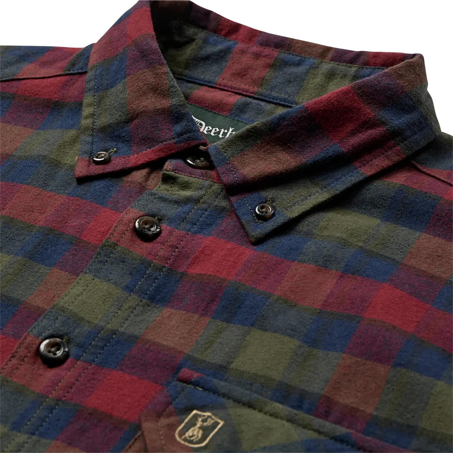 Deerhunter Cooper Hemd Herren (Red Check) Größe 47/48 2/3