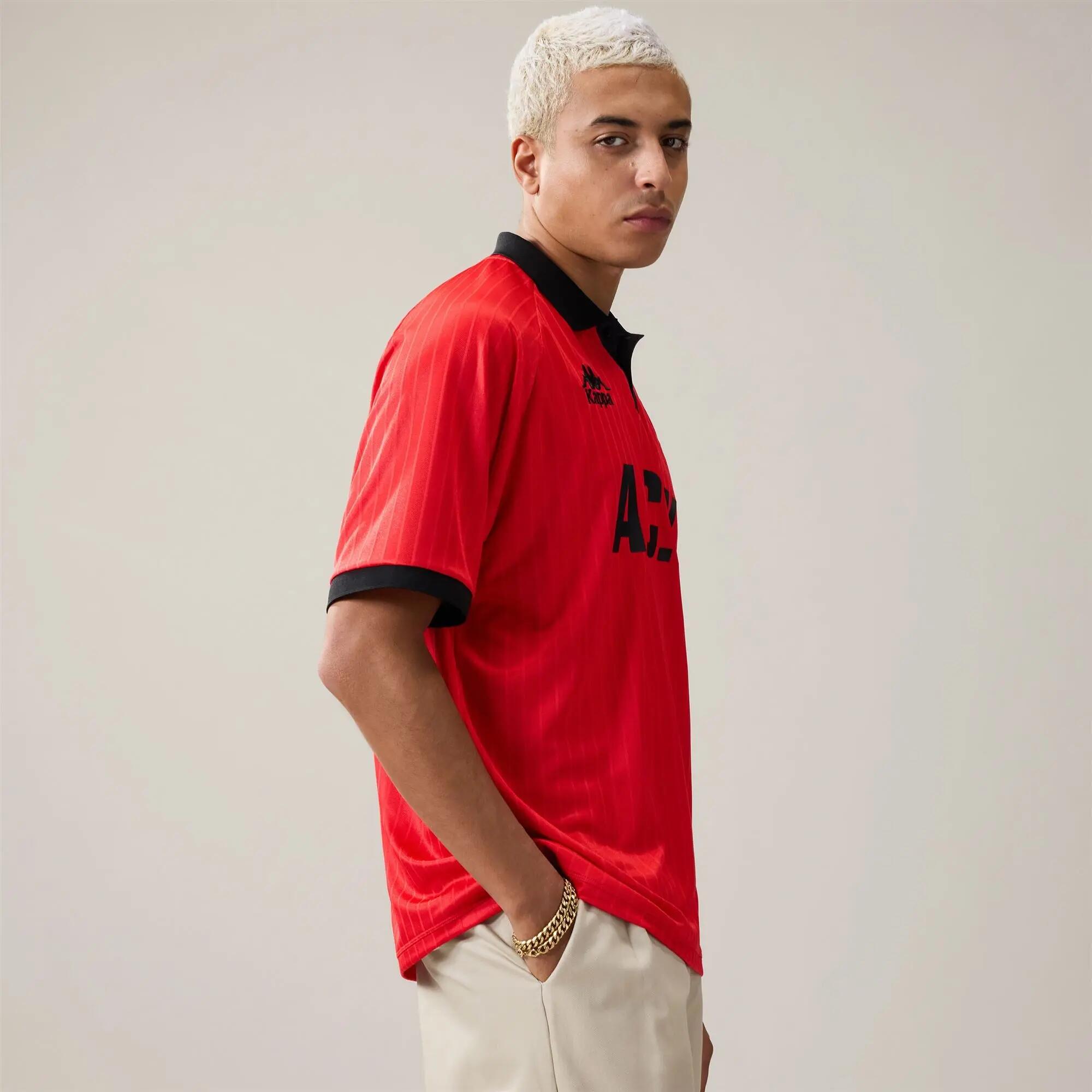Polo pour homme rouge pour streetwear sportif 6/6