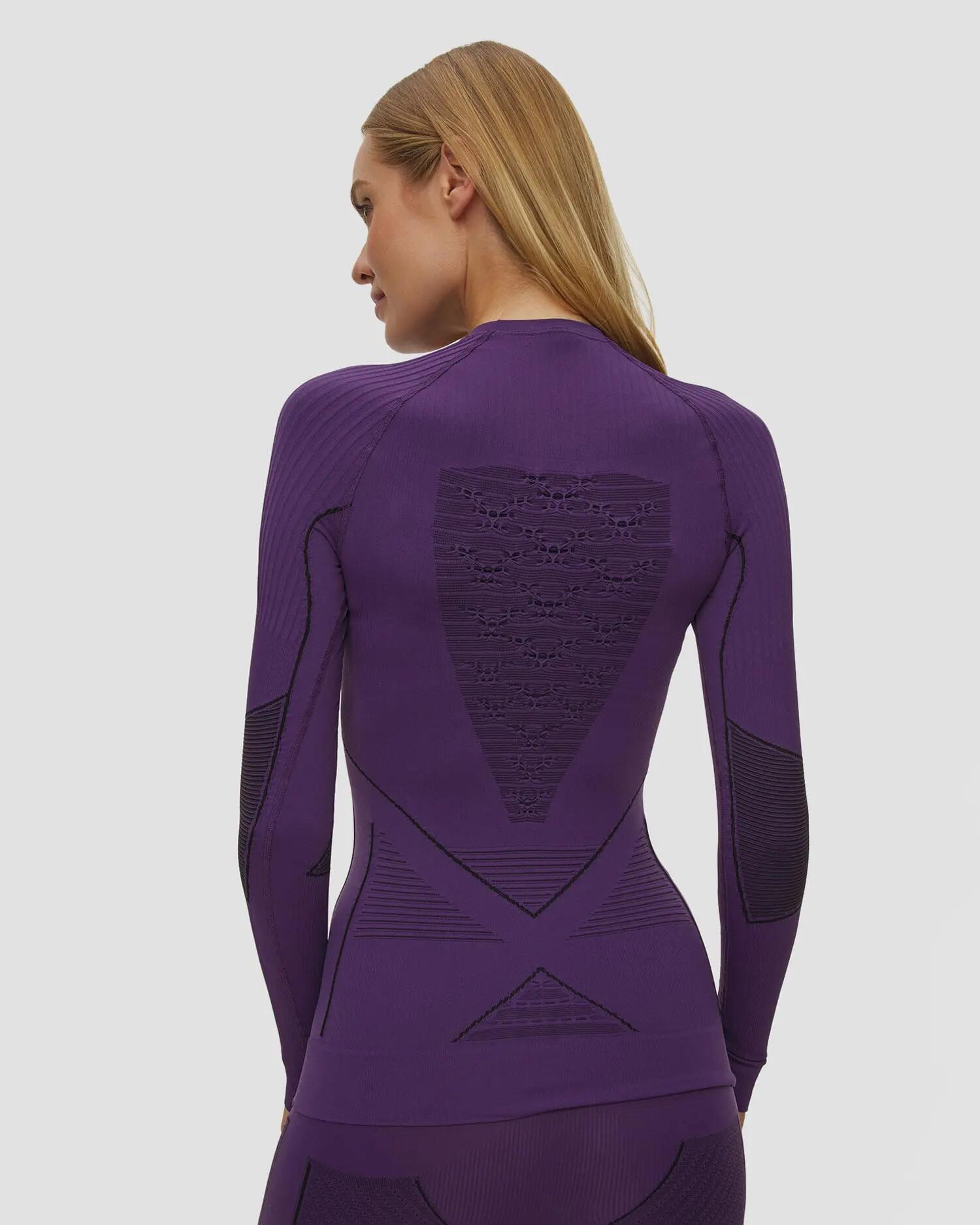 Koszulka damska X-Bionic Energy Accumulator 4.0 Shirt Lg Sl Midnight Aura P025 3/5