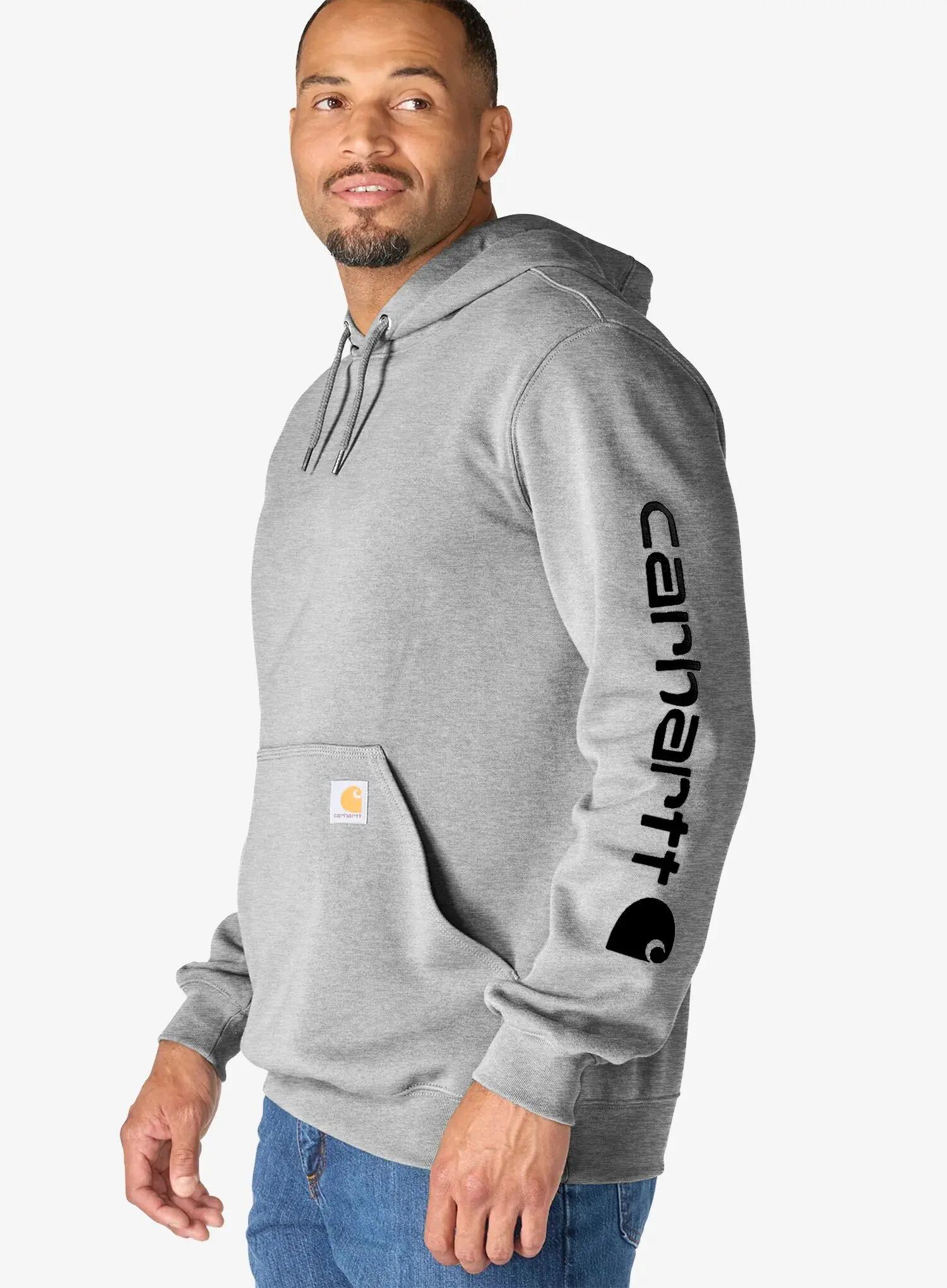 Bluza z kapturem Carhartt Iconic K288 Logo Sweatshirt 7/7