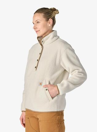 Bluza polarowa damska Carhartt Sherpa Pullover