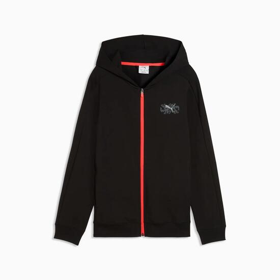 Sweat-shirt de sport à capuche Puma pour enfants