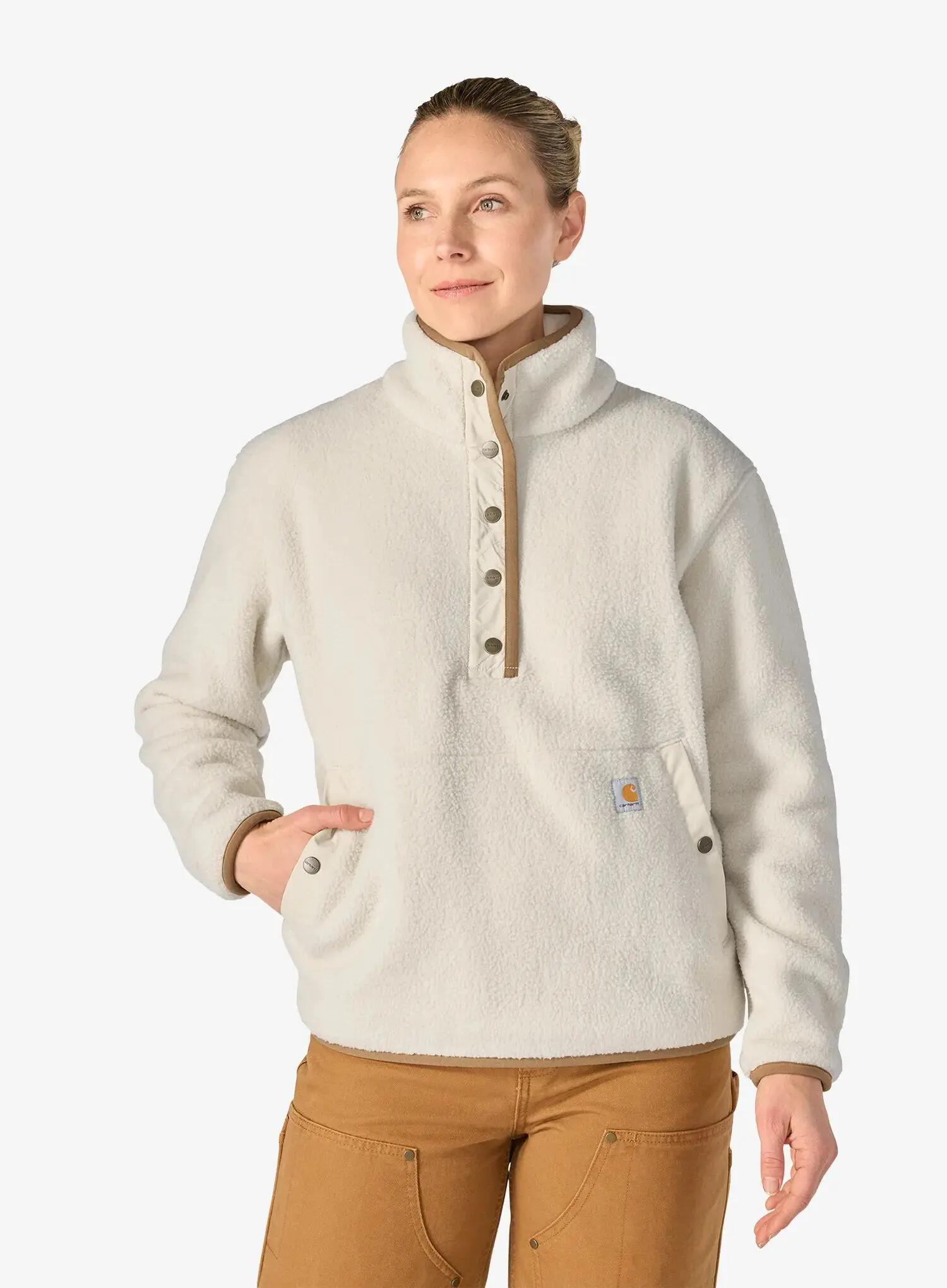 Bluza polarowa damska Carhartt Sherpa Pullover 6/6