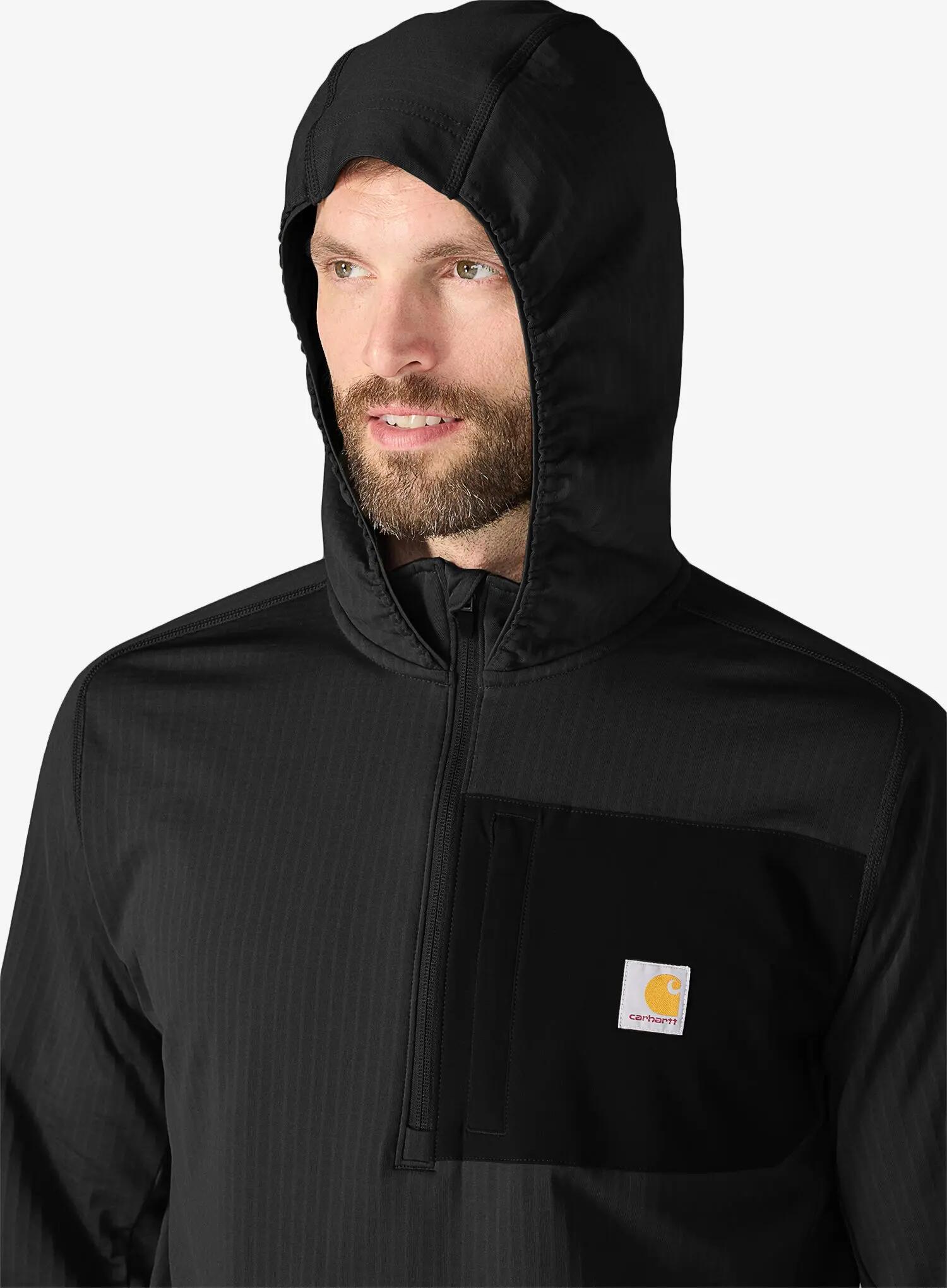 Bluza z kapturem Carhartt Force Ironwood Relaxed 1/2-Zip Hoodie 6/6