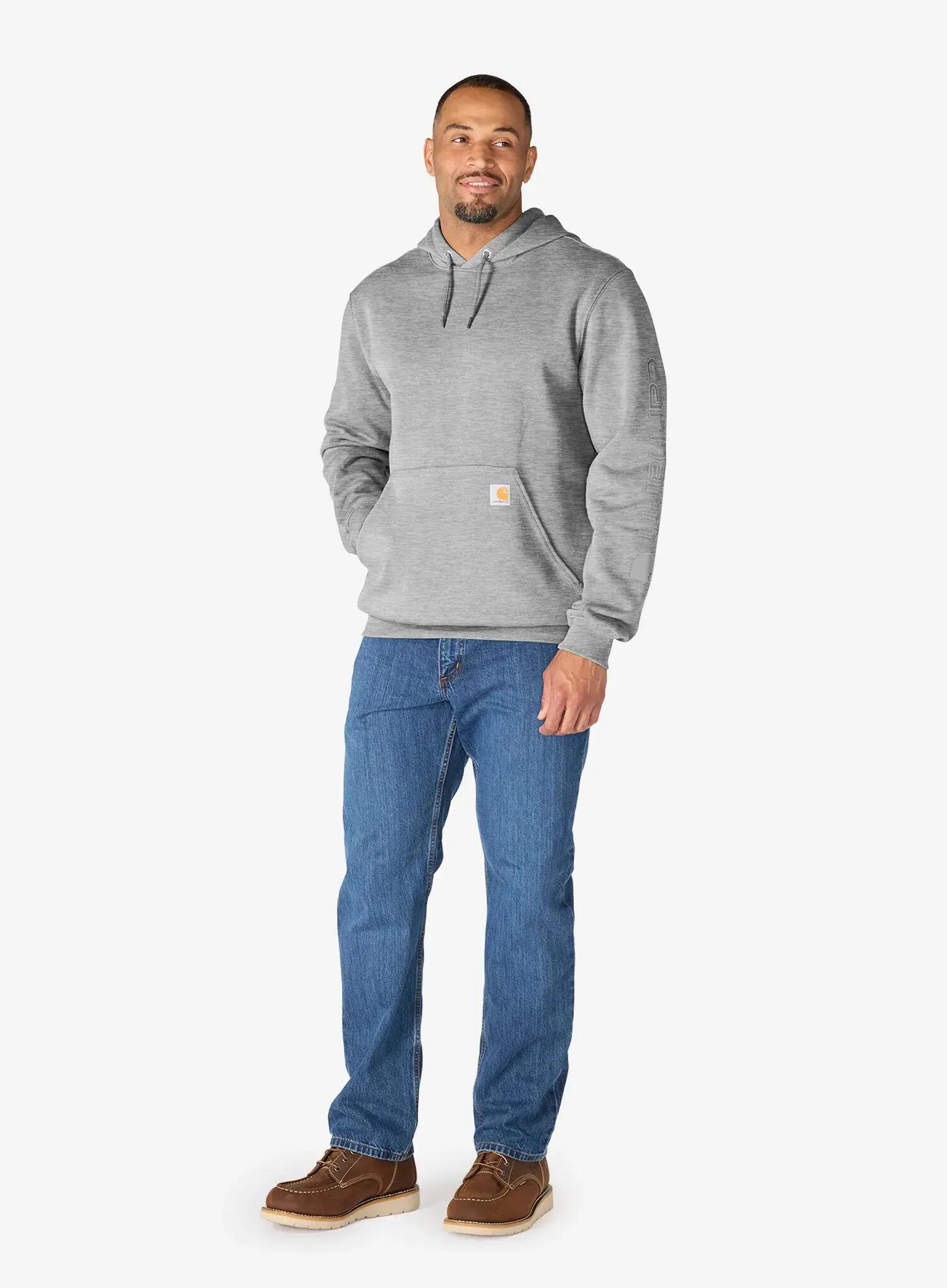 Bluza z kapturem Carhartt Iconic K288 Logo Sweatshirt 4/7