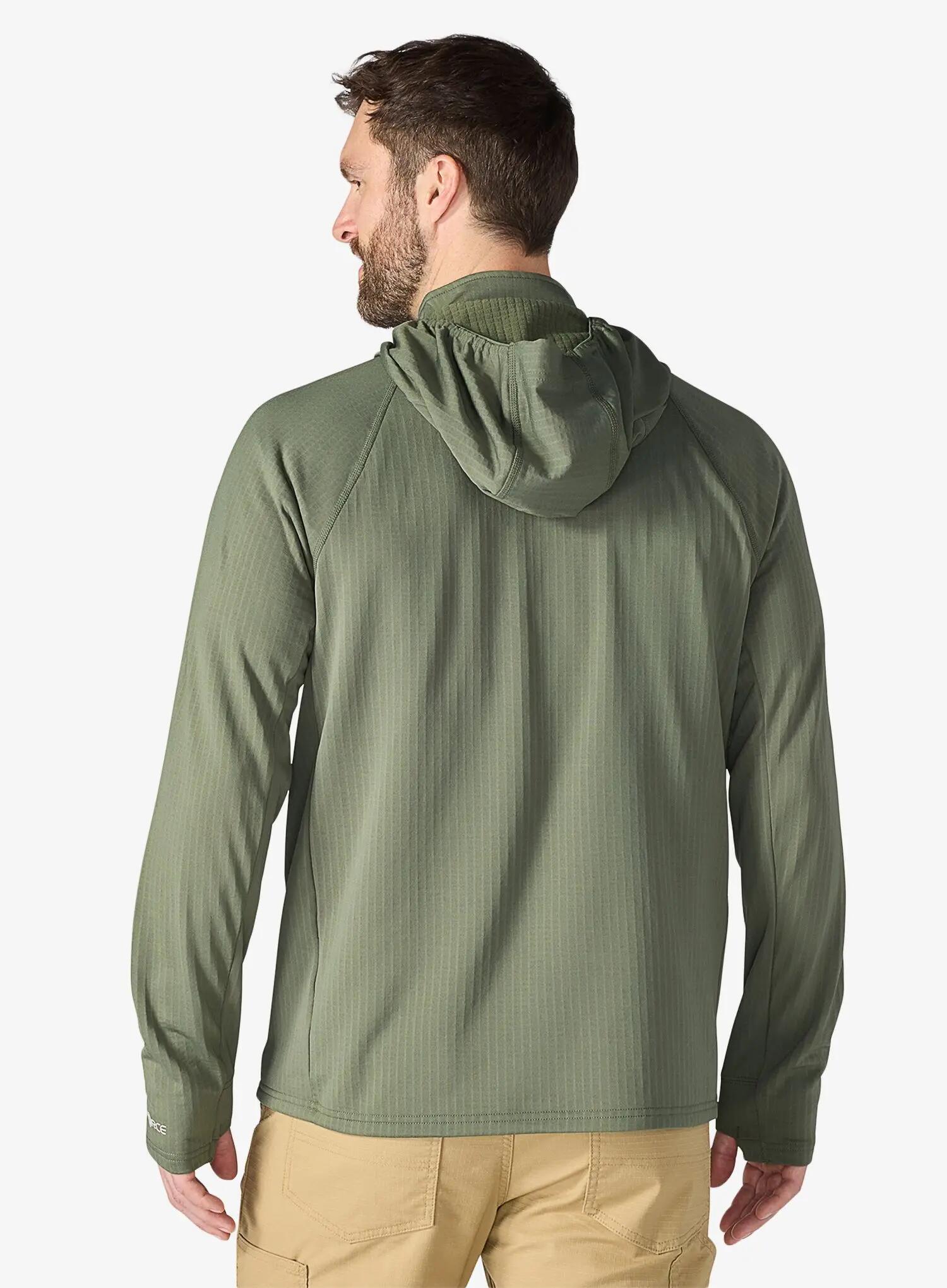 Bluza z kapturem Carhartt Force Ironwood Relaxed 1/2-Zip Hoodie 3/6