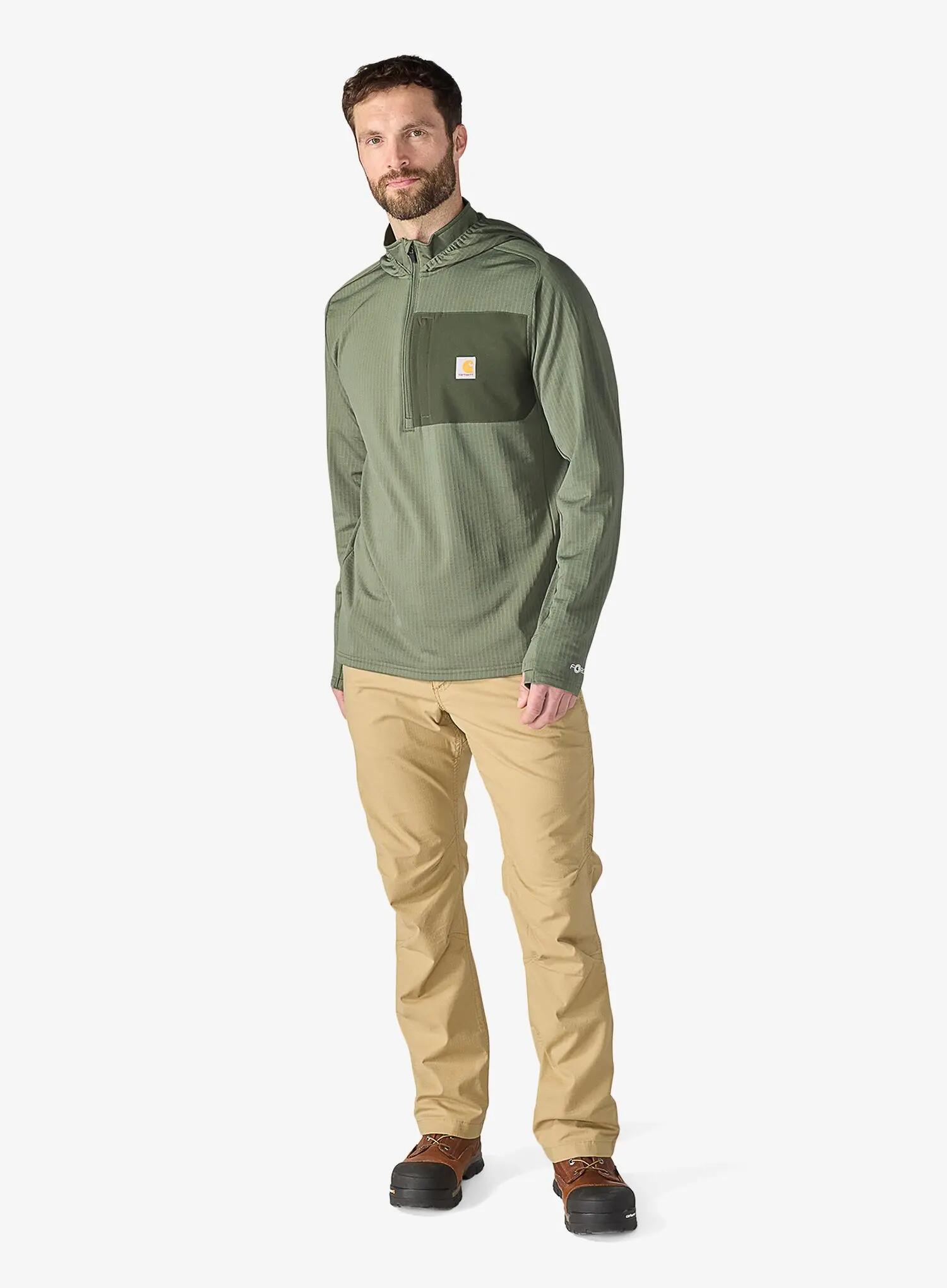 Bluza z kapturem Carhartt Force Ironwood Relaxed 1/2-Zip Hoodie 2/6
