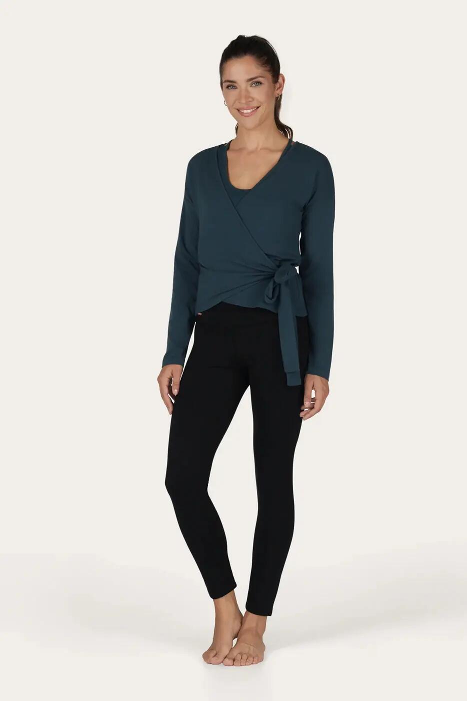 Veste de yoga cache-cœur Aurora – Orion 4/6