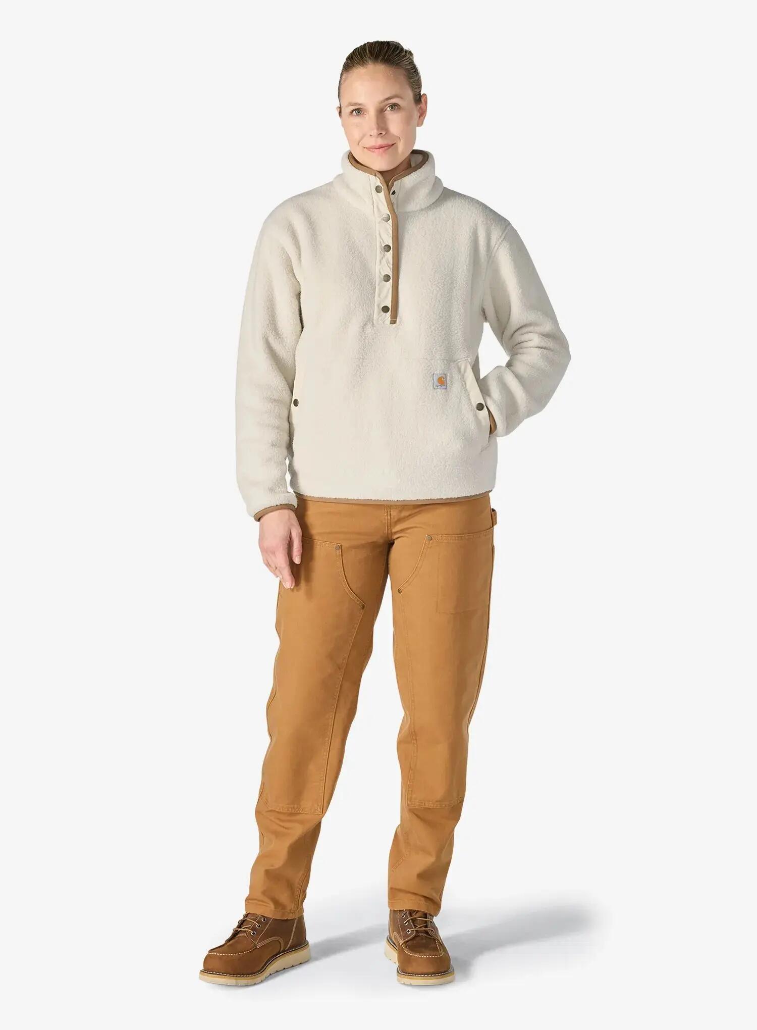 Bluza polarowa damska Carhartt Sherpa Pullover 2/6