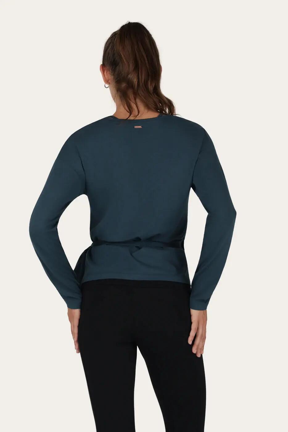 Veste de yoga cache-cœur Aurora – Orion 3/6