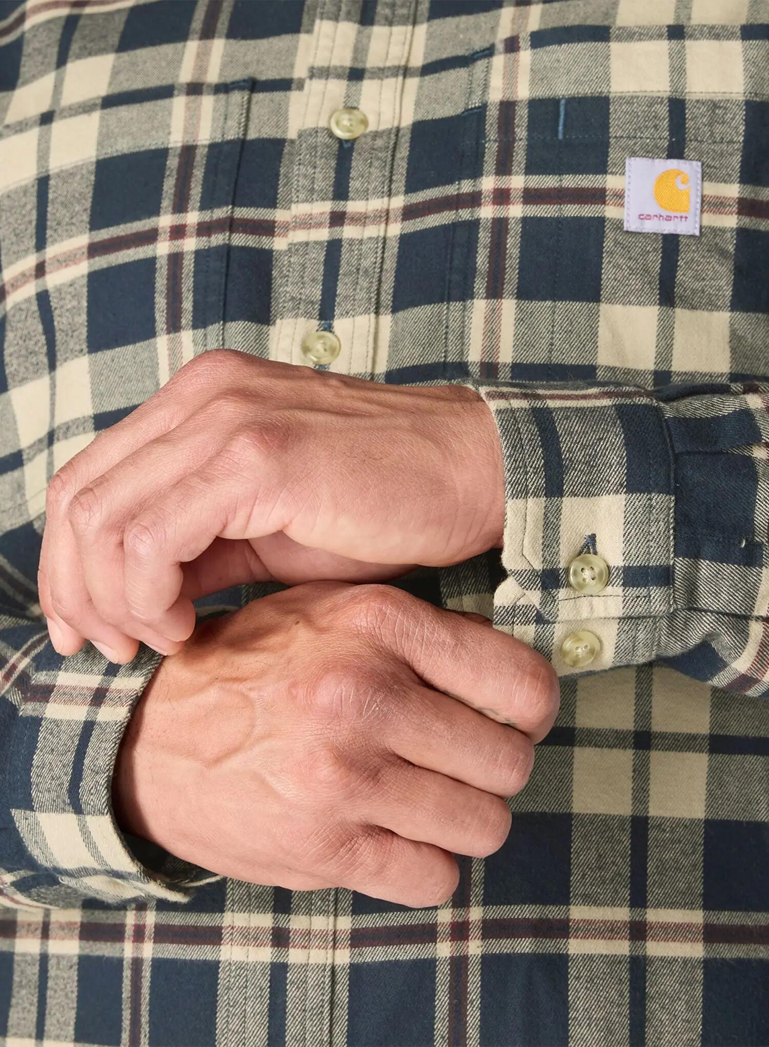 Koszula Carhartt Hamilton Relaxed LS Plaid Shirt 5/7