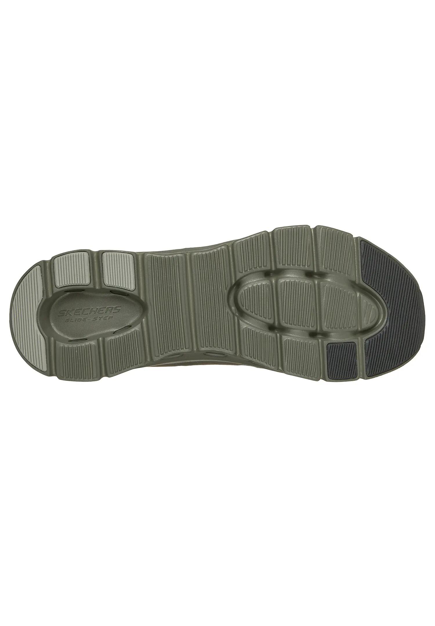 Skechers Herren Glide Step Pro Waverra Slip Ins Olive 3/4