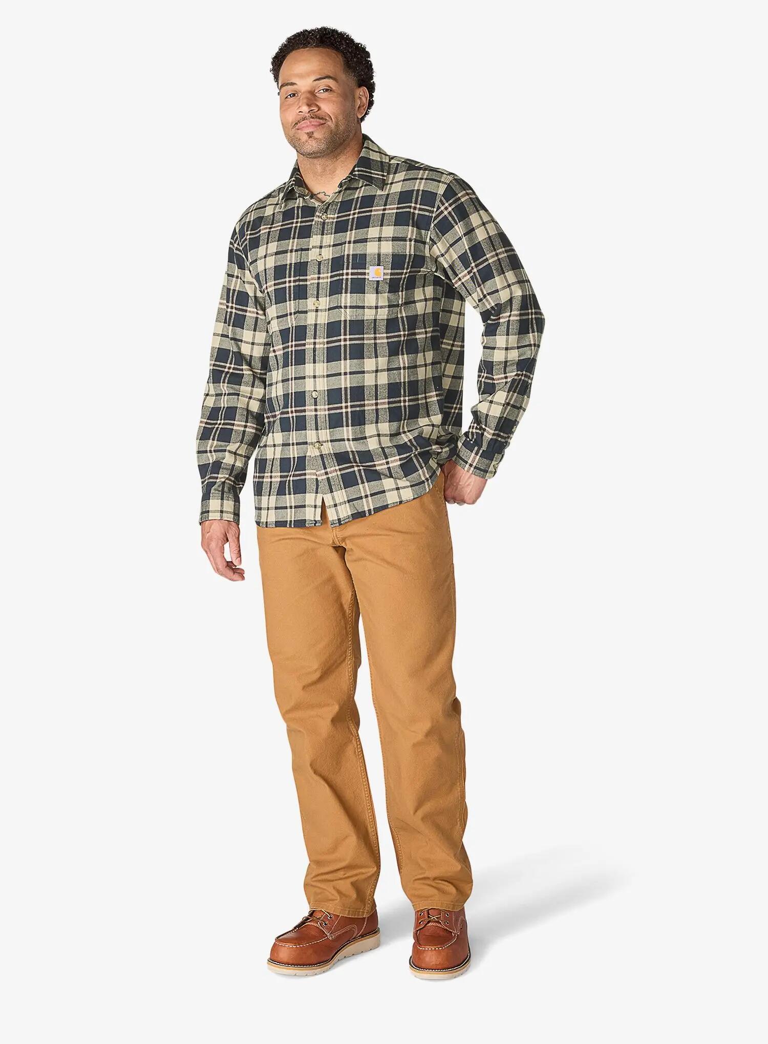 Koszula Carhartt Hamilton Relaxed LS Plaid Shirt 2/7