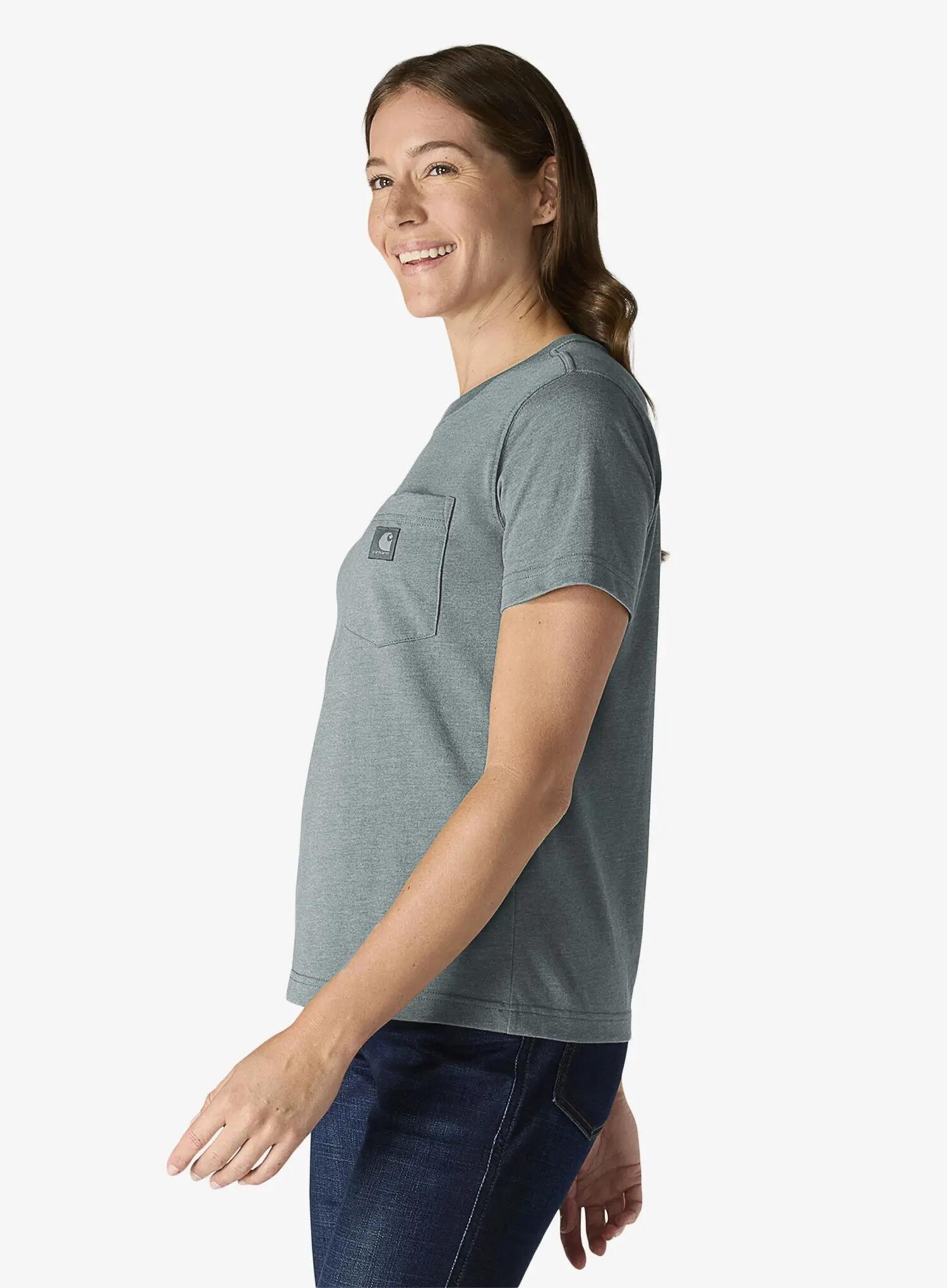 Koszulka bawełniana damska Carhartt Irvine Relaxed T-Shirt 4/6