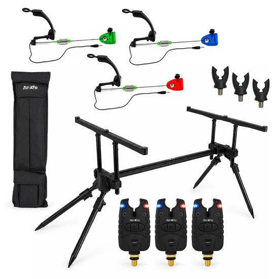 Fish-Xpro Deluxe Rod Pod - Pour 3 Cannes