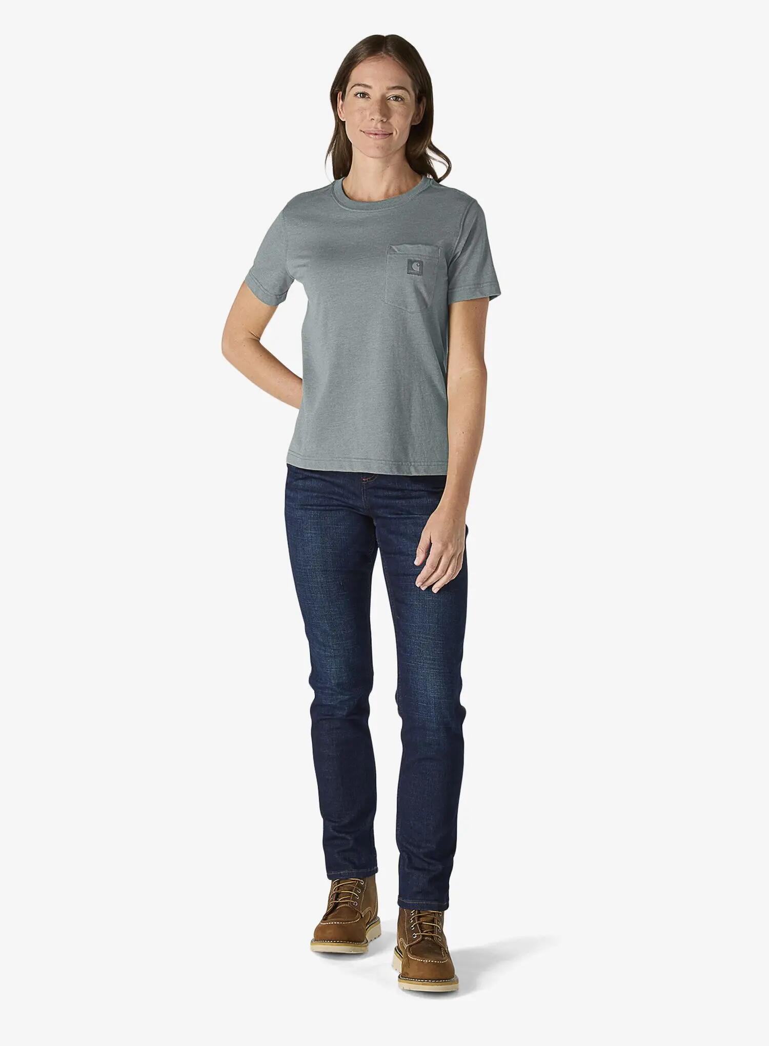 Koszulka bawełniana damska Carhartt Irvine Relaxed T-Shirt 2/6