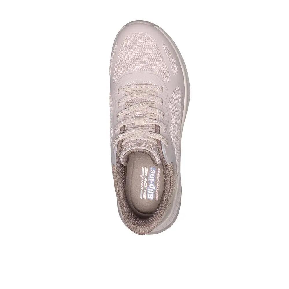 Zapatillas Skechers mujer BOBS Squad 4 Staple Look 3/4
