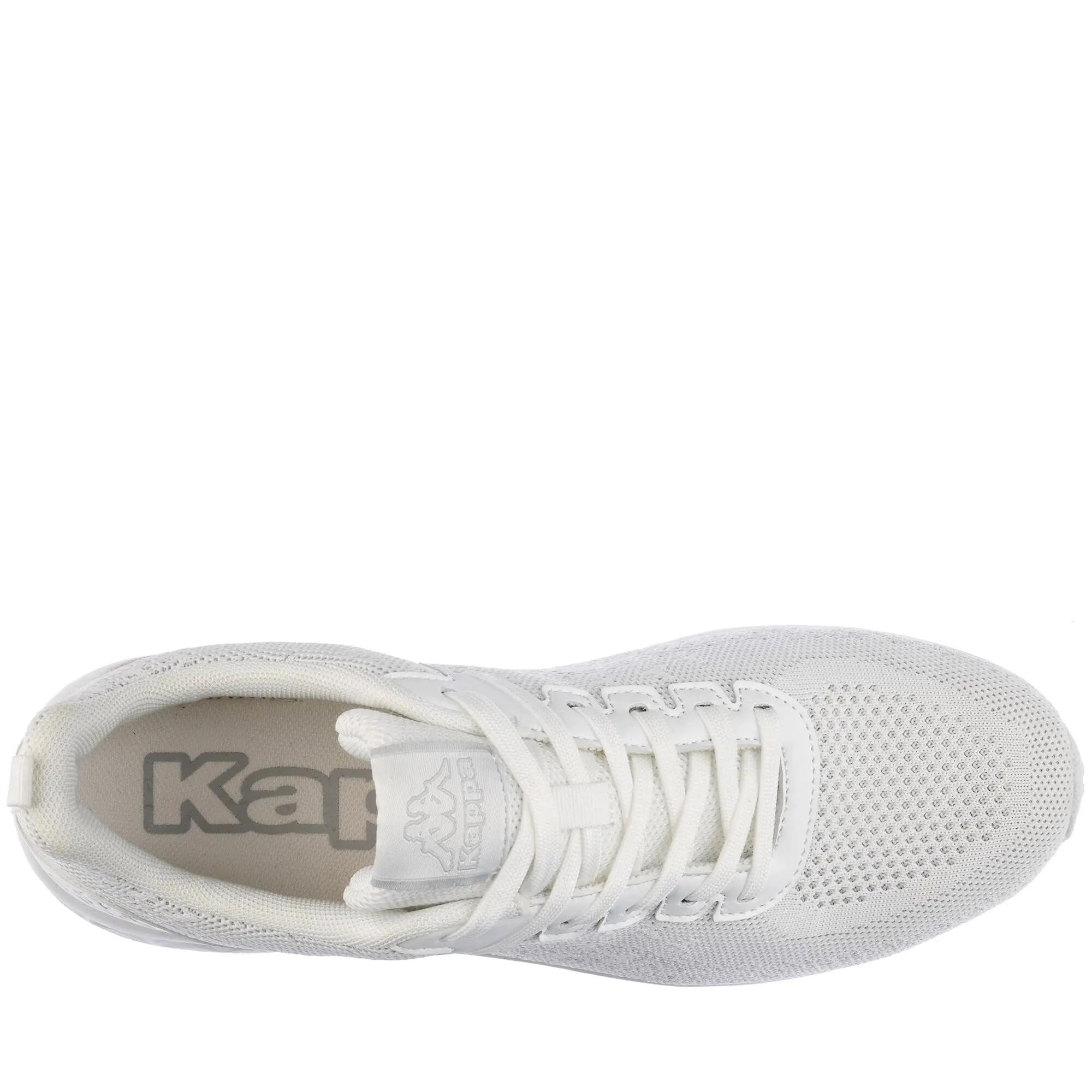 Sneakers bassa da uomo donna in poliestere bianco da fitness 5/5