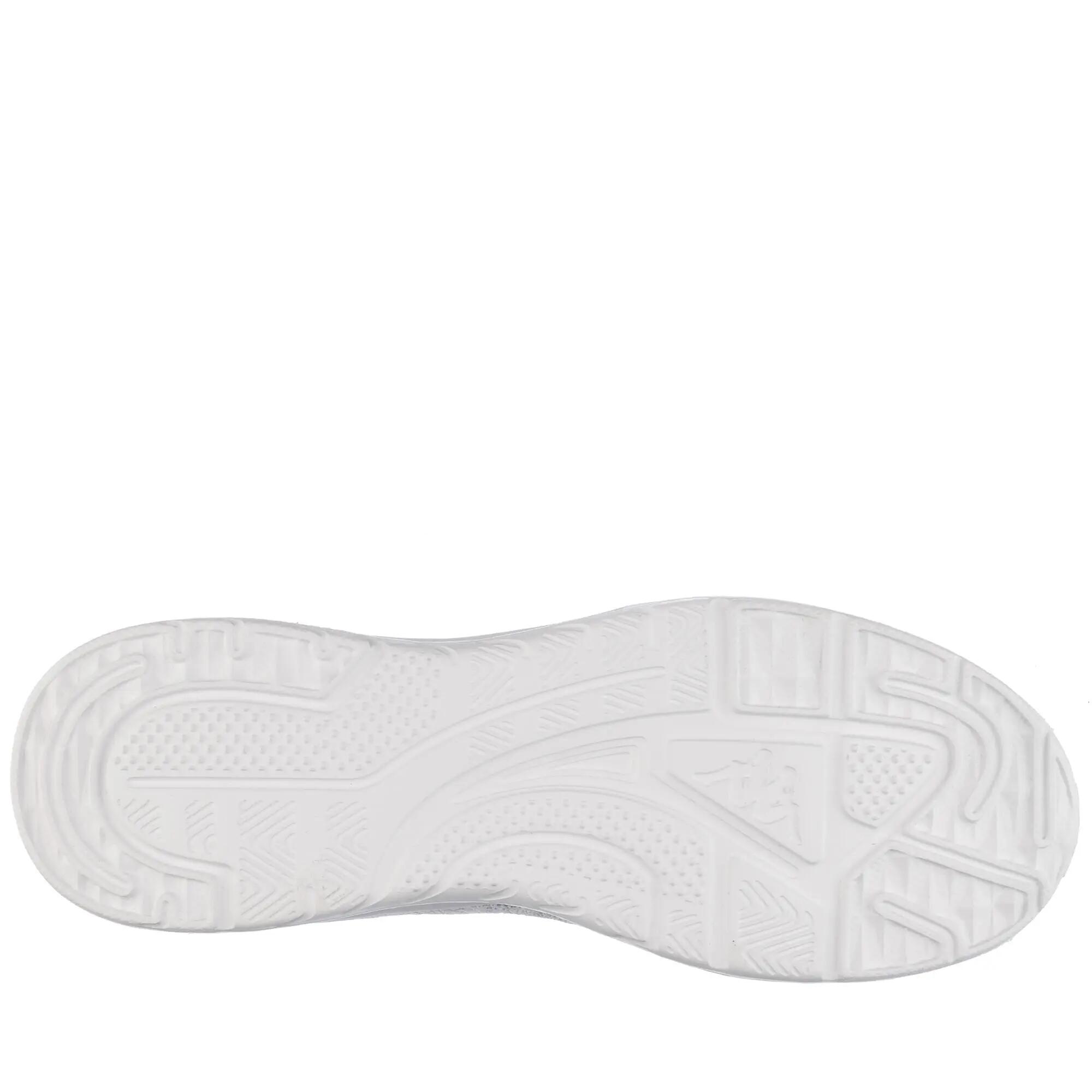 Sneakers bassa da uomo donna in poliestere bianco da fitness 3/5