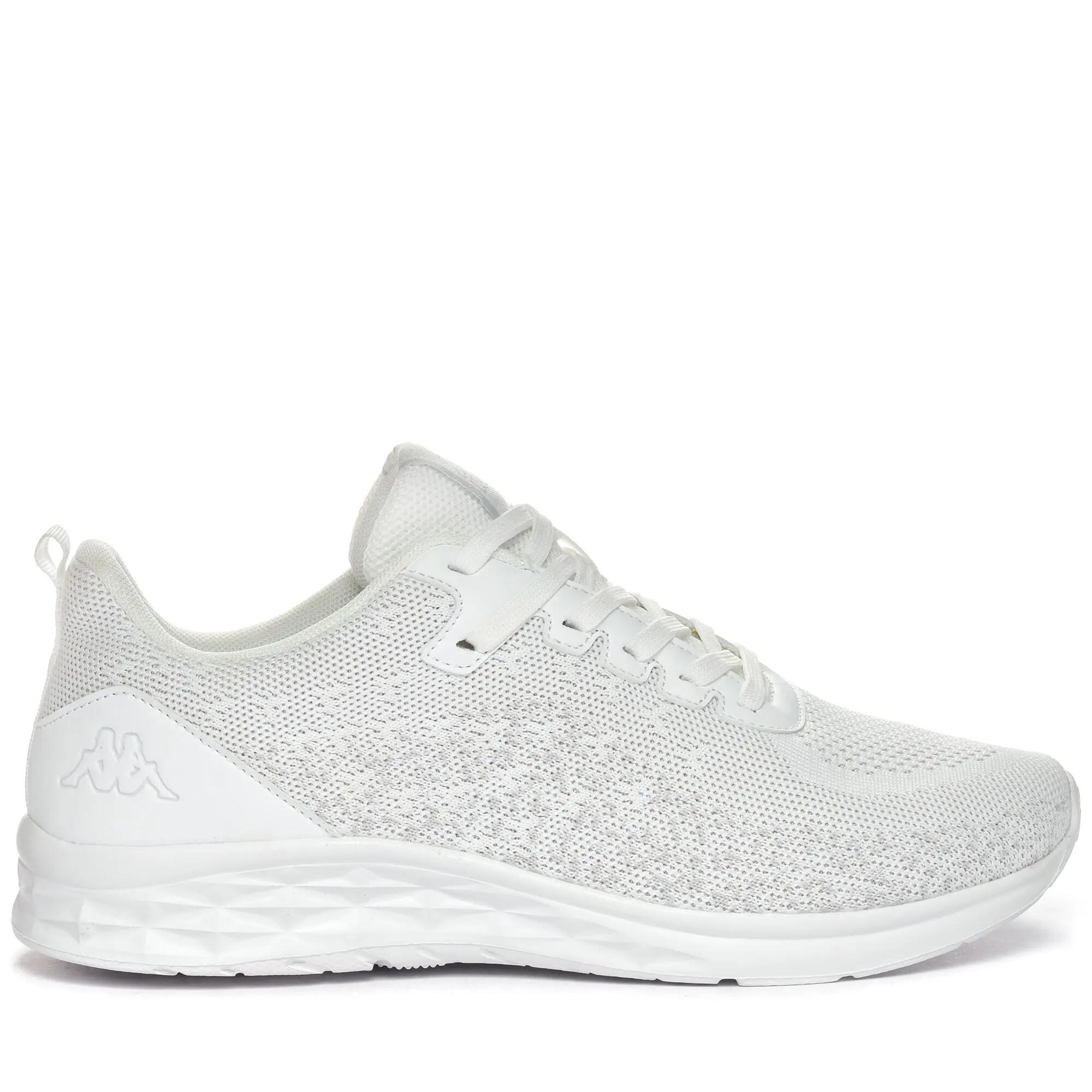 Sneakers bassa da uomo donna in poliestere bianco da fitness 2/5