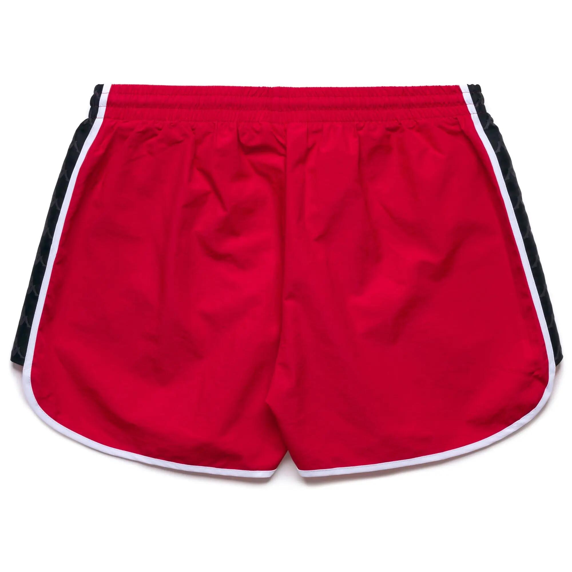 Costume da uomo in nylon rosso da streetwear sportivo 2/2
