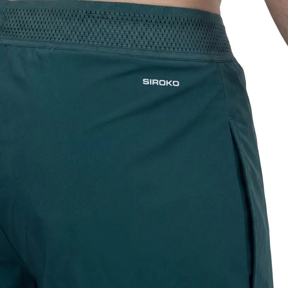 Men Tennis 's technical shorts Velozix Green Green 5/7
