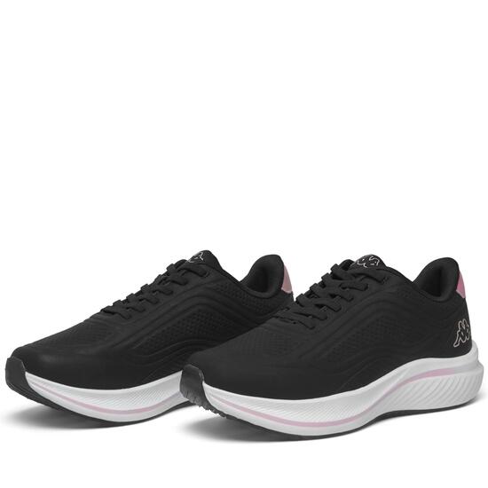 Sneakers basses pour femme noir pour fitness