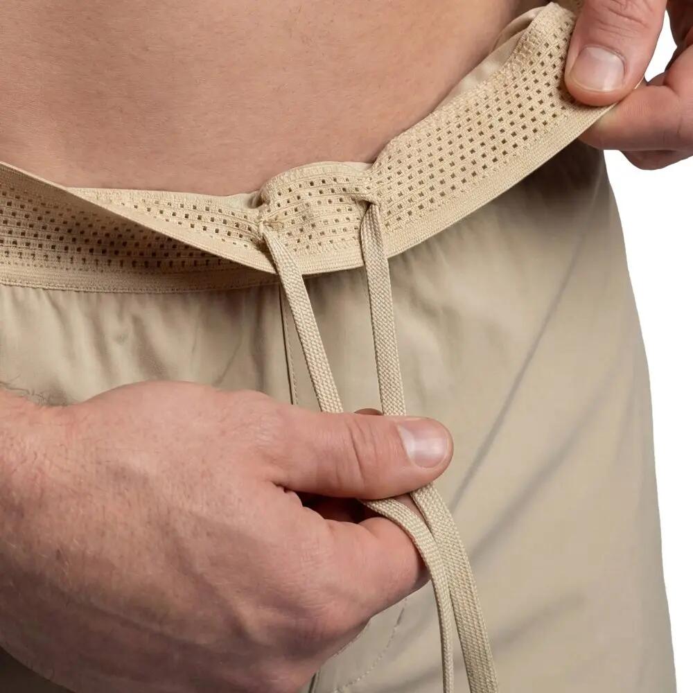 Shorts tecnici da tennis uomo Velozix Beige Beige 4/7
