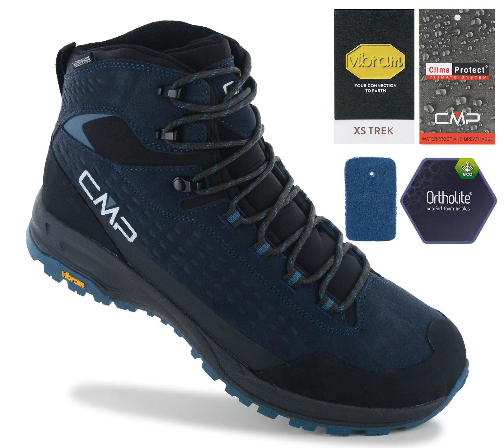 Herren - Cmp Vertyx Mid Wp - 3q17287-70ut - Blau 2/6