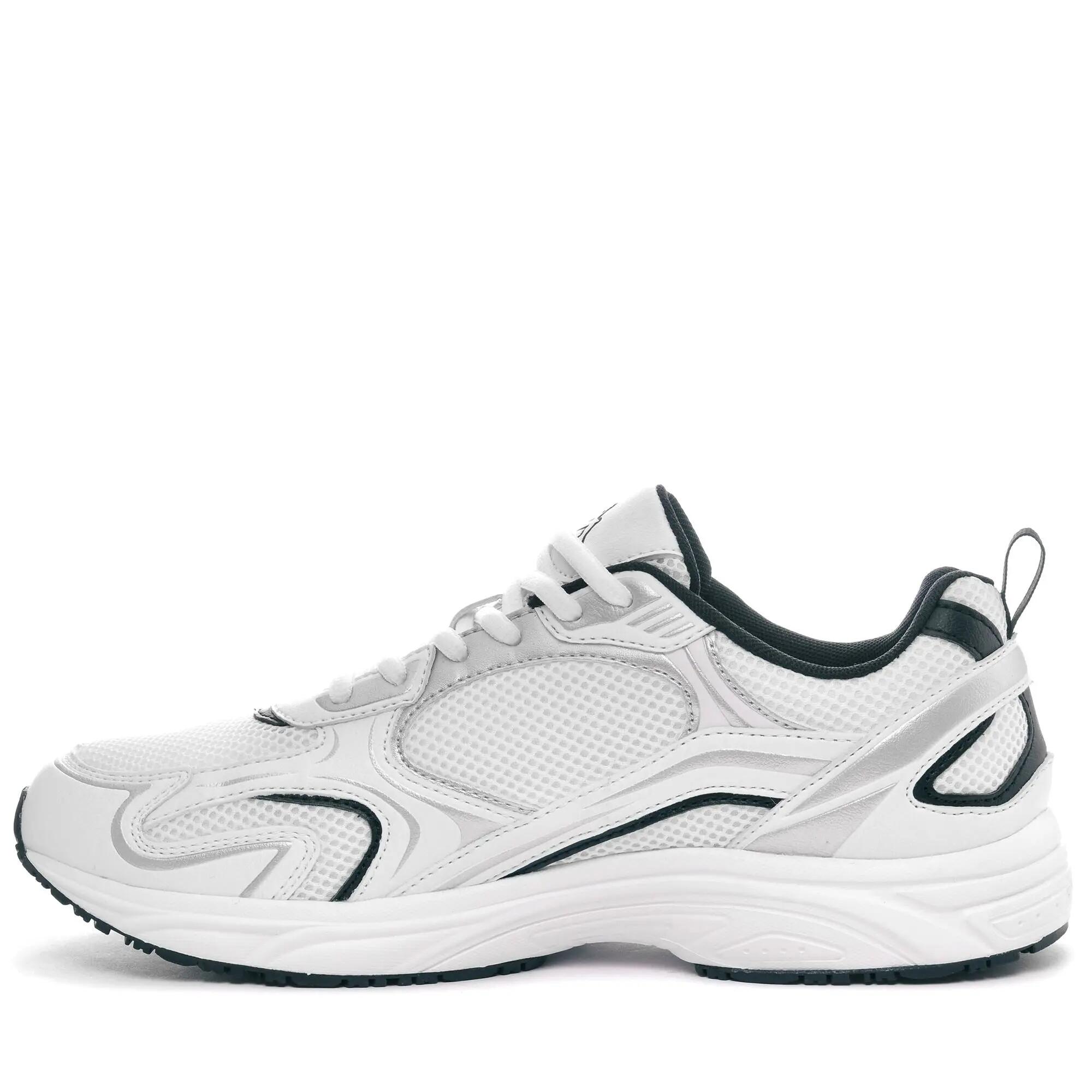 Sneakers basses pour homme / femme blanc pour fitness 4/5