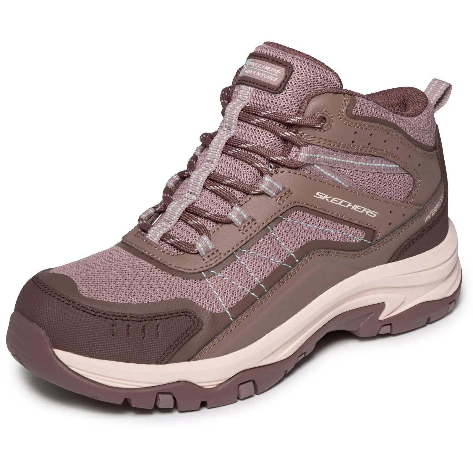 Chaussures de Randonnée Skechers Waterproof Relaxed Fit Trego Ashaway Violet Fem 5/5