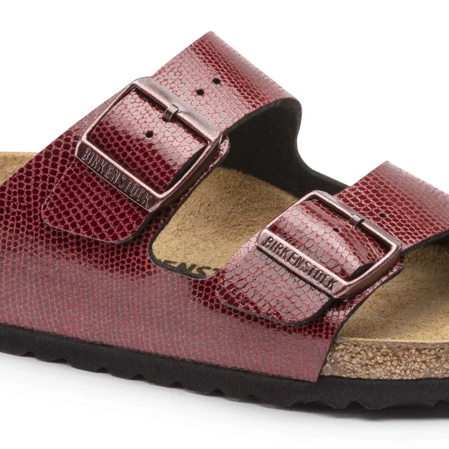 Klapki damskie Birkenstock Arizona BS regular Birko-flor 5/6