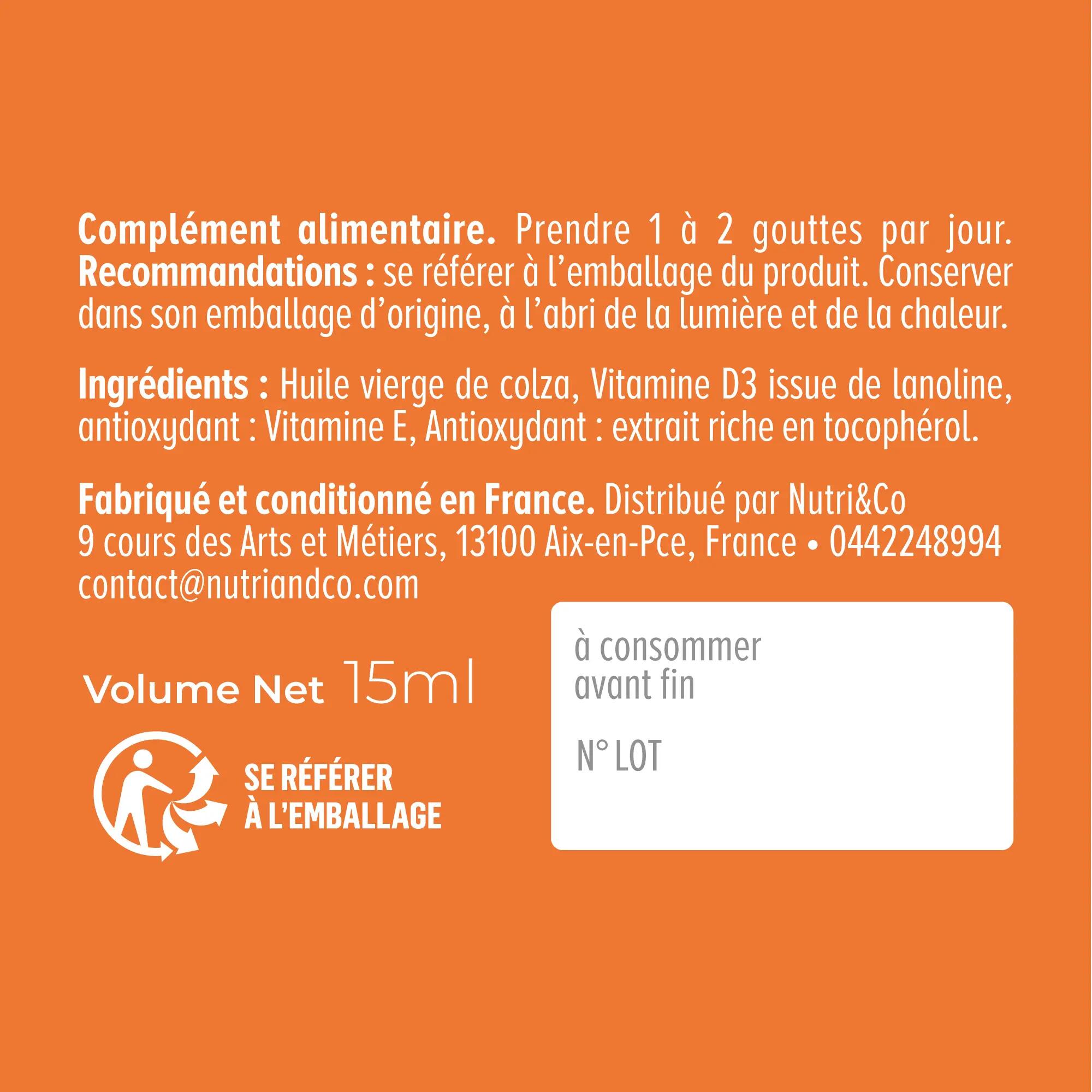Vitamine D Animale - 15ml 3/3