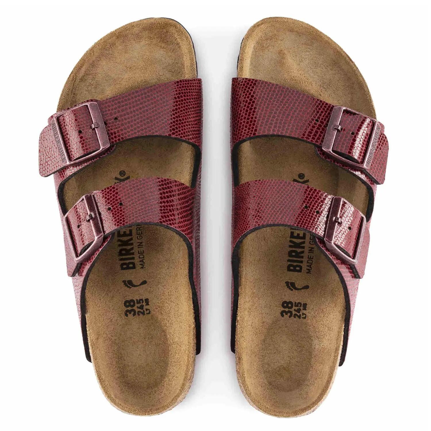 Klapki damskie Birkenstock Arizona BS regular Birko-flor 4/6
