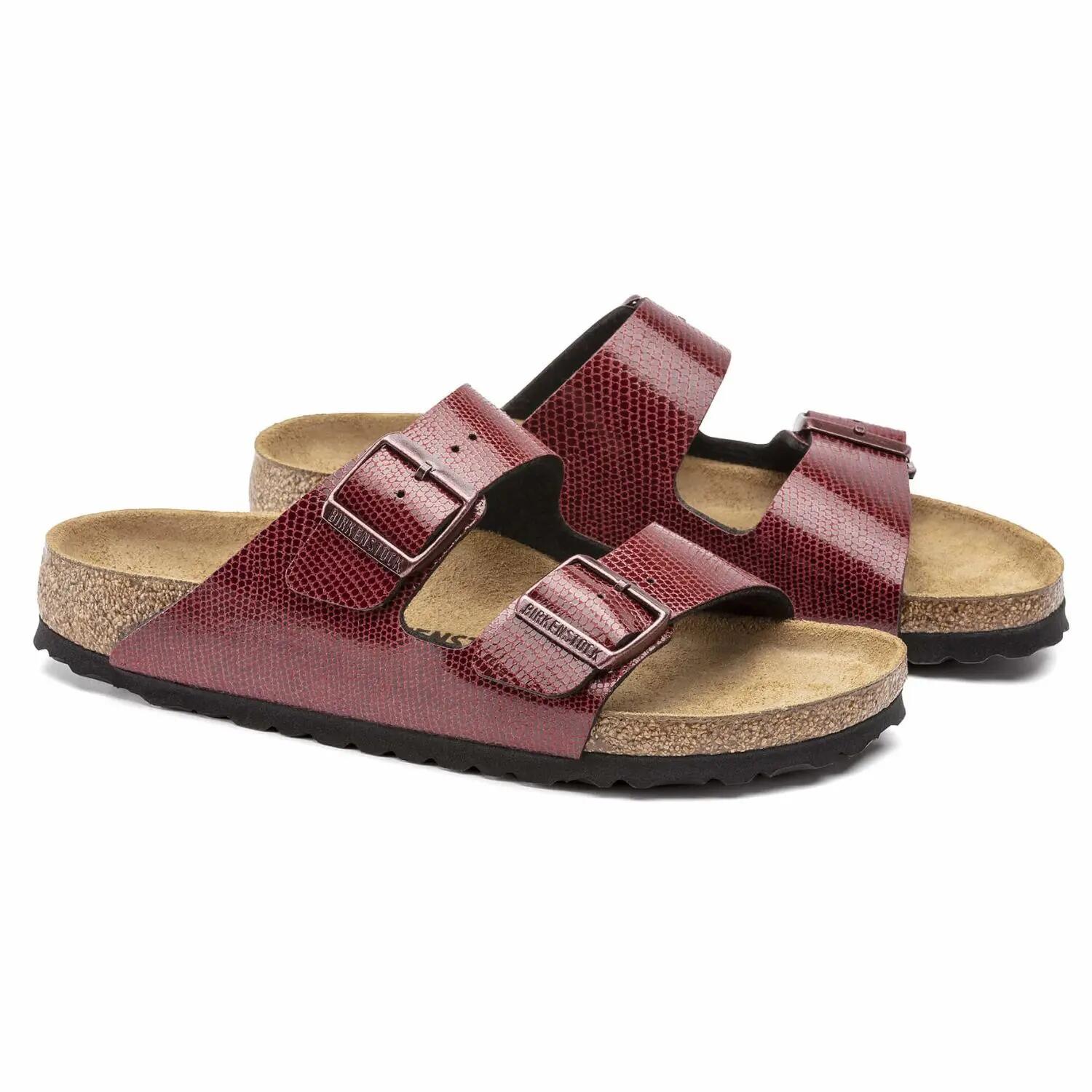 Klapki damskie Birkenstock Arizona BS regular Birko-flor 3/6