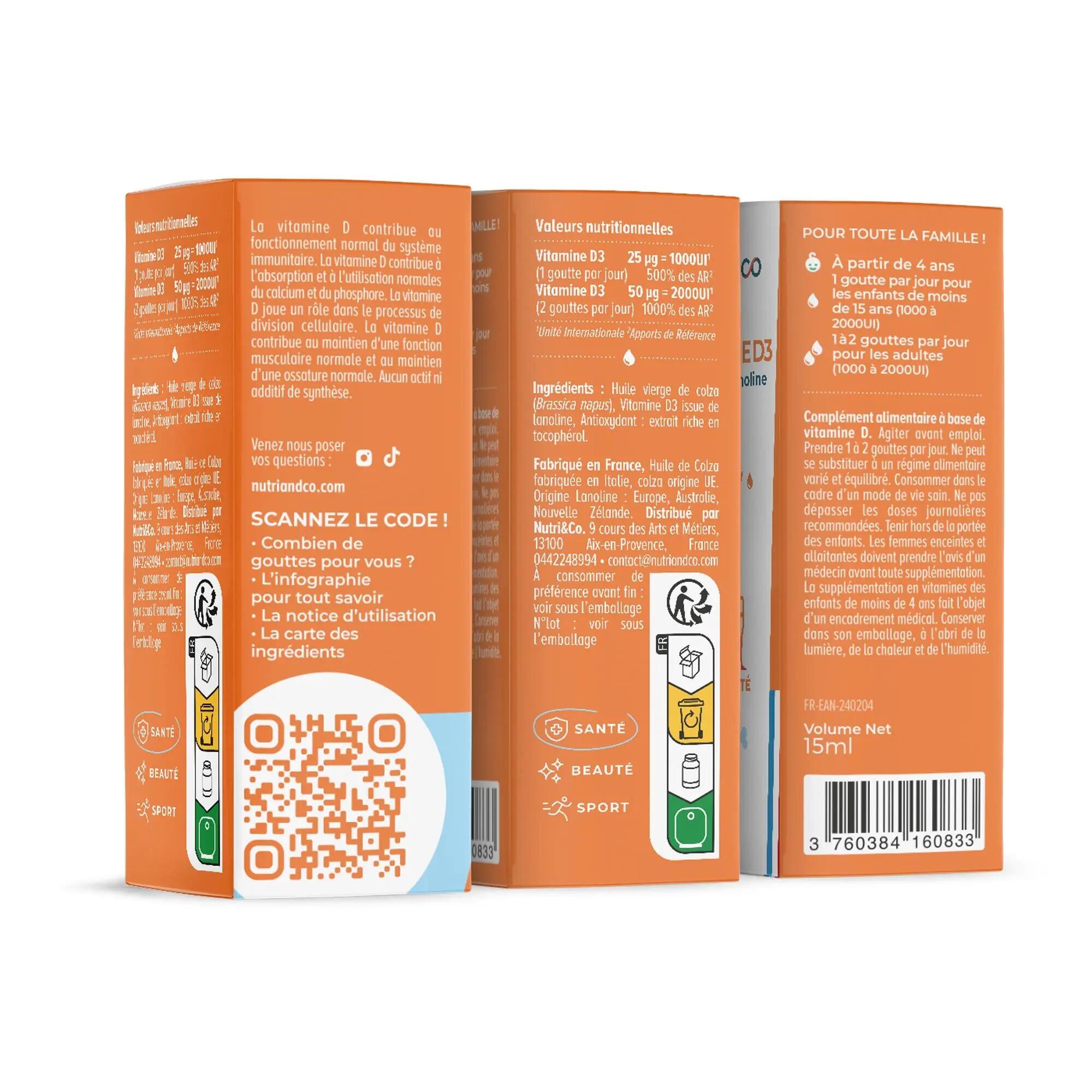 Vitamine D Animale - 15ml 2/3
