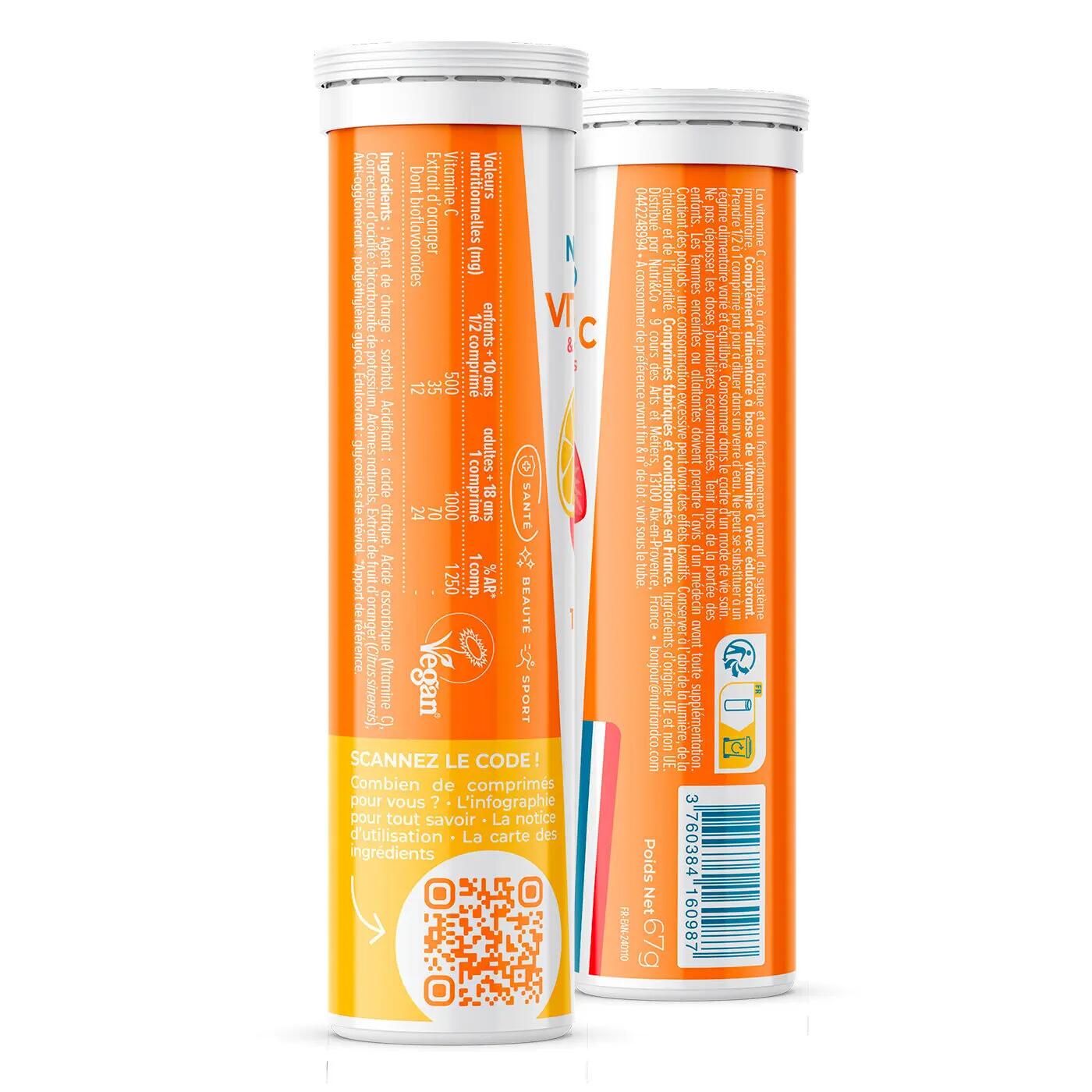 Vitamine C - Fraise-Citron - 15 comprimés 2/2