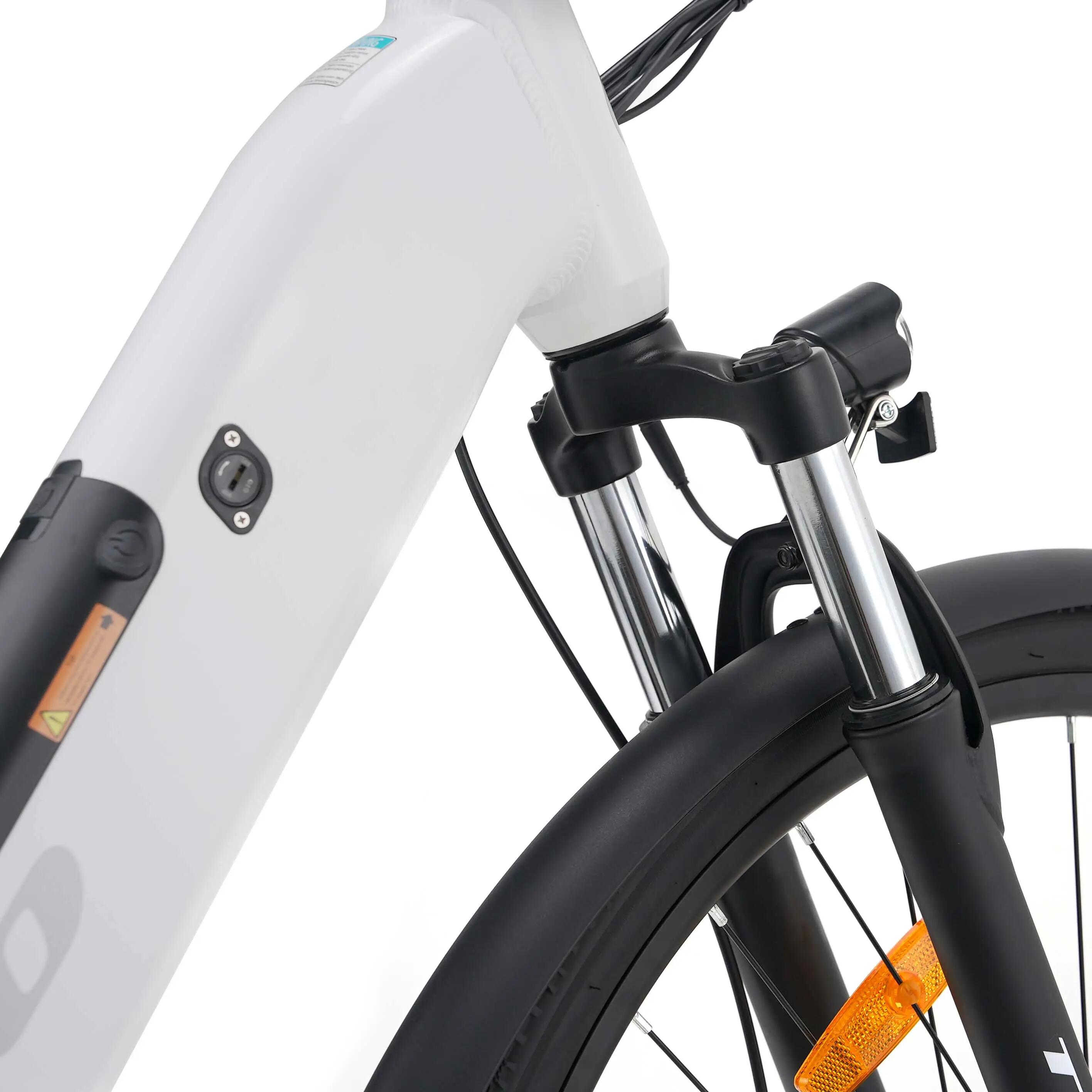 Vélo électrique adulte HZ-28ST : pneus 700C × 45C, batterie 36V 20Ah, 250W 7/8