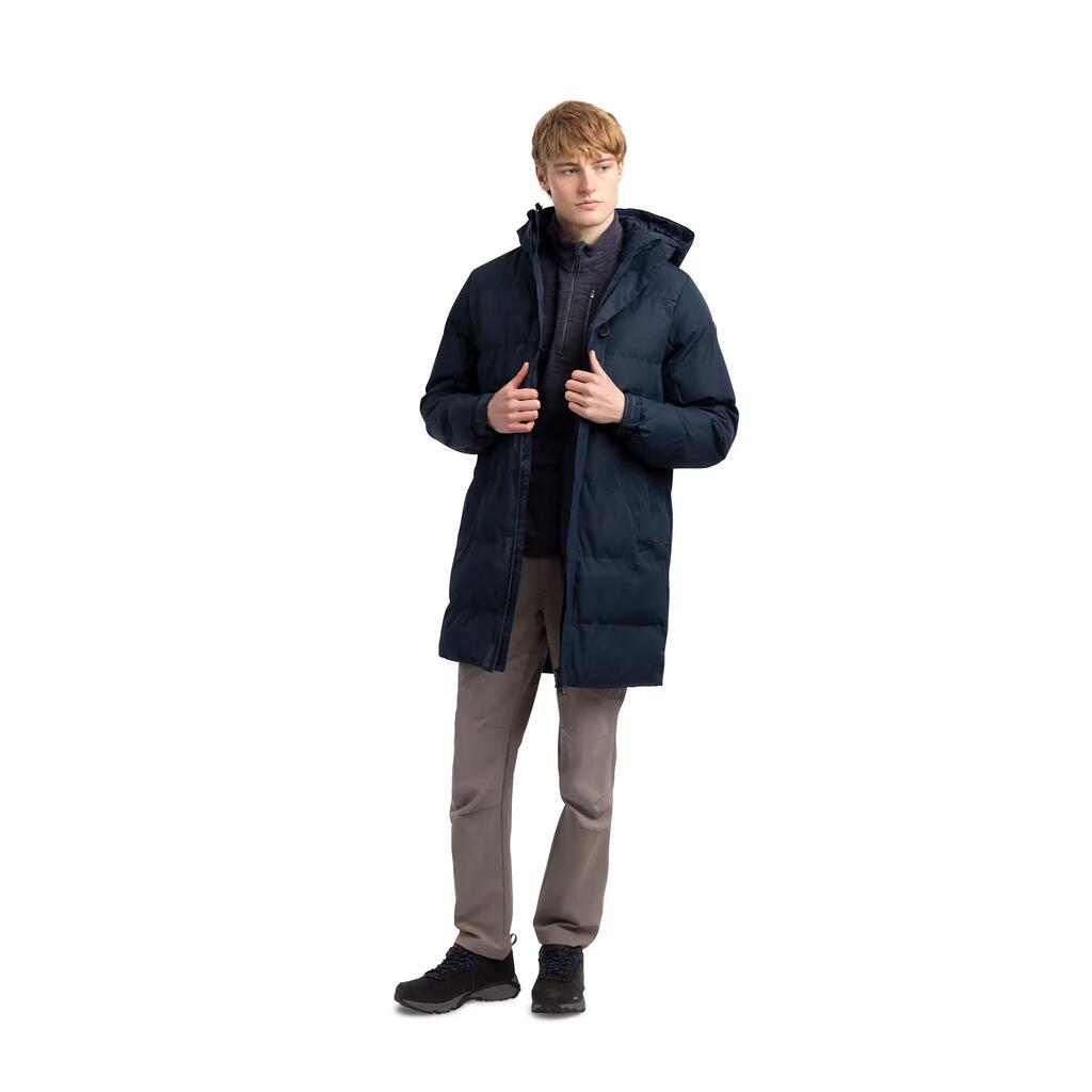 Men's Longer Length Padded Waterproof Windproof Jacket - Clipster