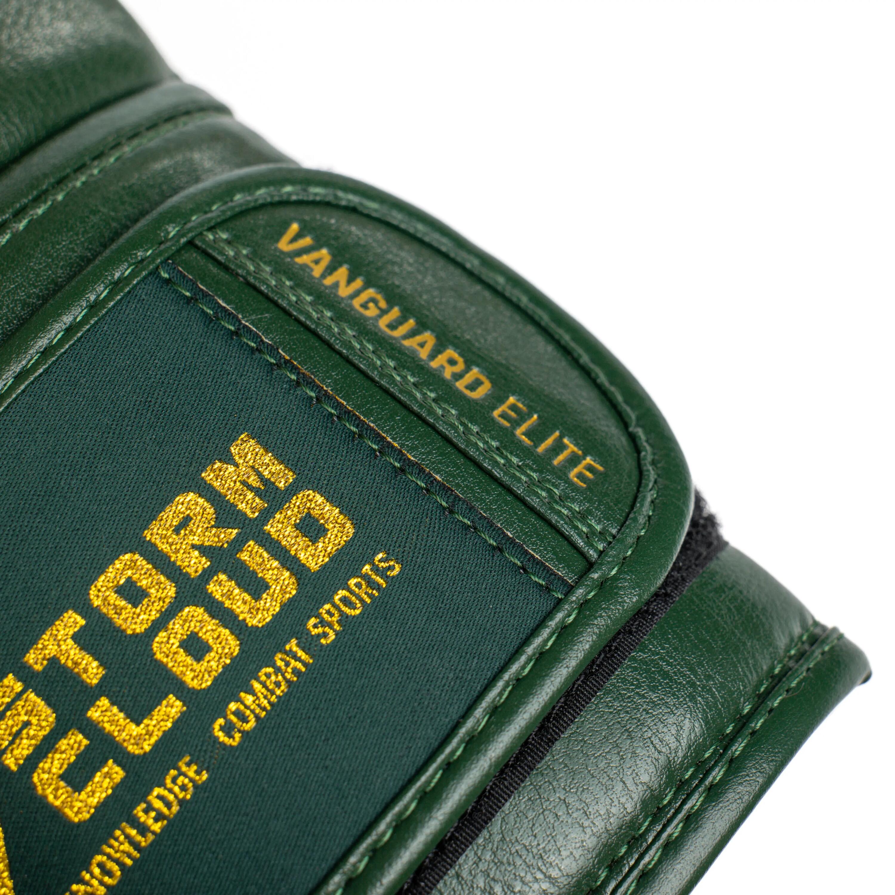 StormCloud Rękawice bokserskie Vanguard Boxing Elite Zielone 10 oz 7/7