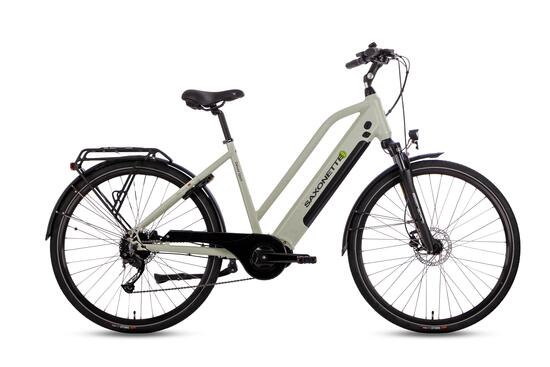 DELUXE SPORT TRAPEZ Vélo électrique 250W Moteur central 70Nm, 418Wh, Alivio