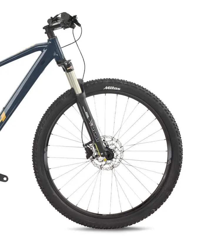 Bicicleta de Montanha 29" em Alumínio BH Spike 3.0 (2027) Cinza-Amarelo 2/3