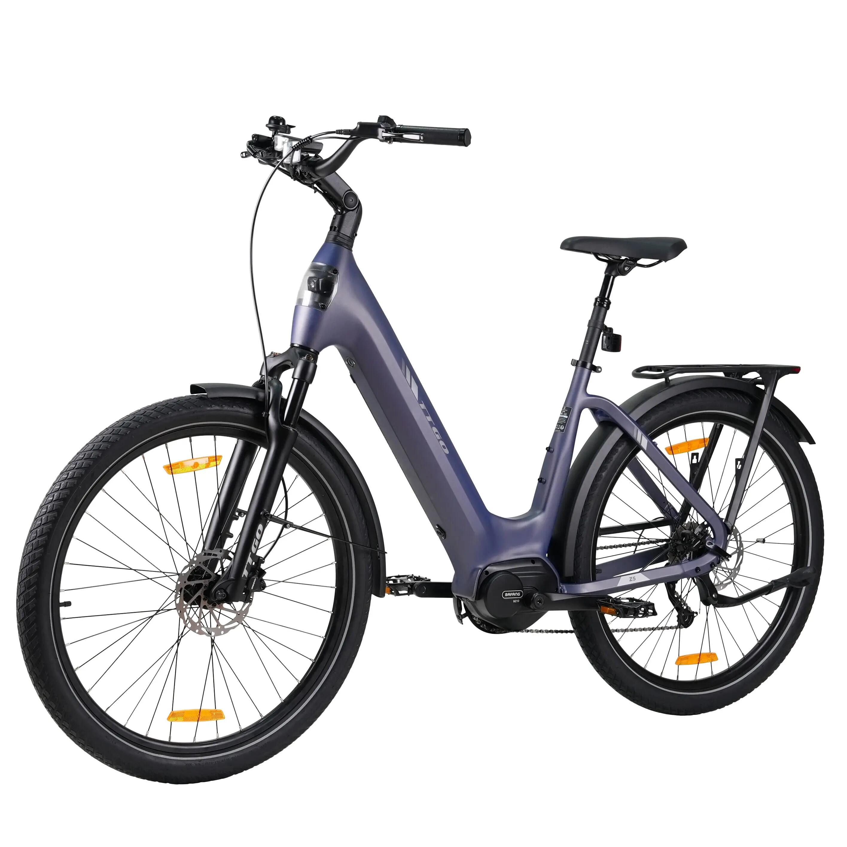 Bicicletta Elettrica TTGO Z5, Batteria 36V 18AH, Pneumatici 27.5*2.4POLLICI 6/7