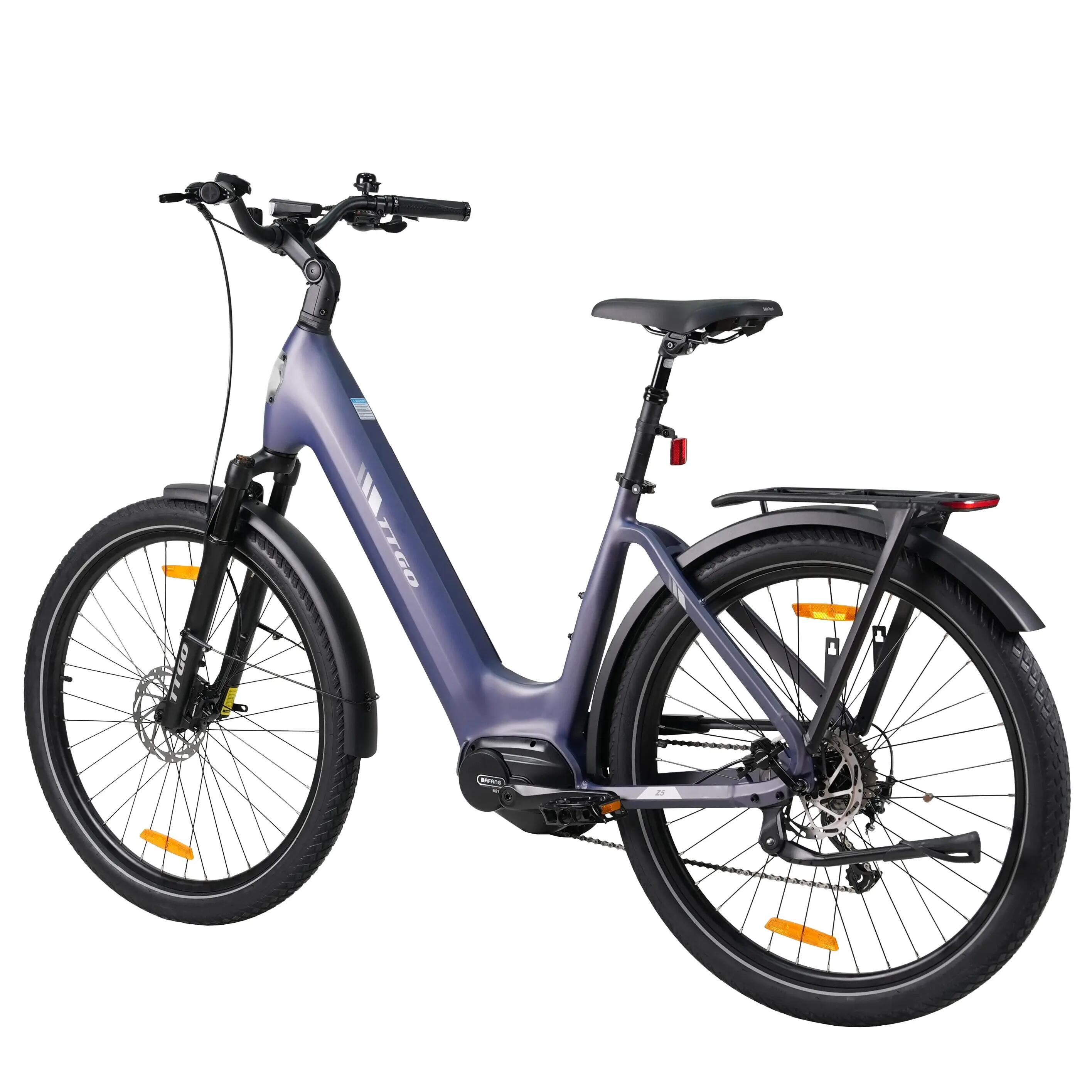 Bicicletta Elettrica TTGO Z5, Batteria 36V 18AH, Pneumatici 27.5*2.4POLLICI 4/7