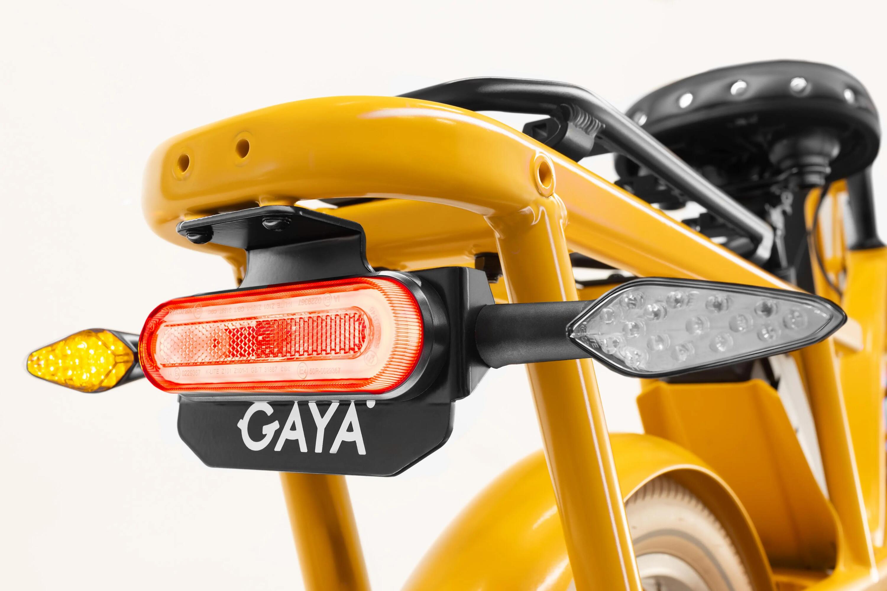 Vélo Cargo GAYA, L'Incroyable Le Long, Coquelicot, pack Enfant 5/8