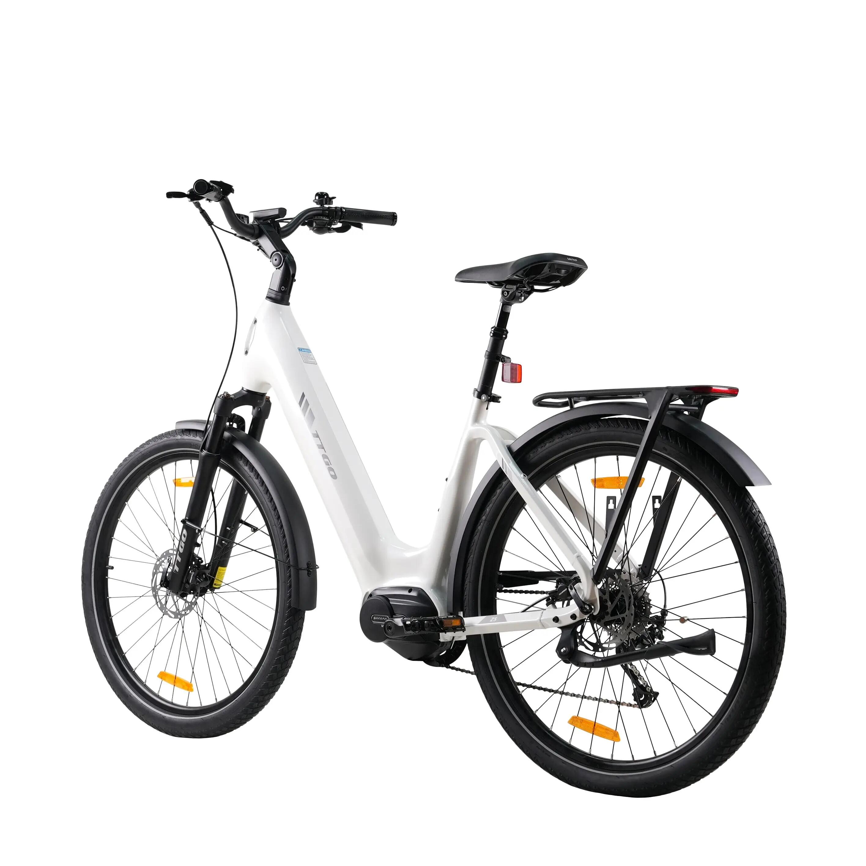Bicicleta Eléctrica TTGO Z5, Batería 36V 18AH, Neumáticos 27.5*2.4PULGADAS, 250W 5/7
